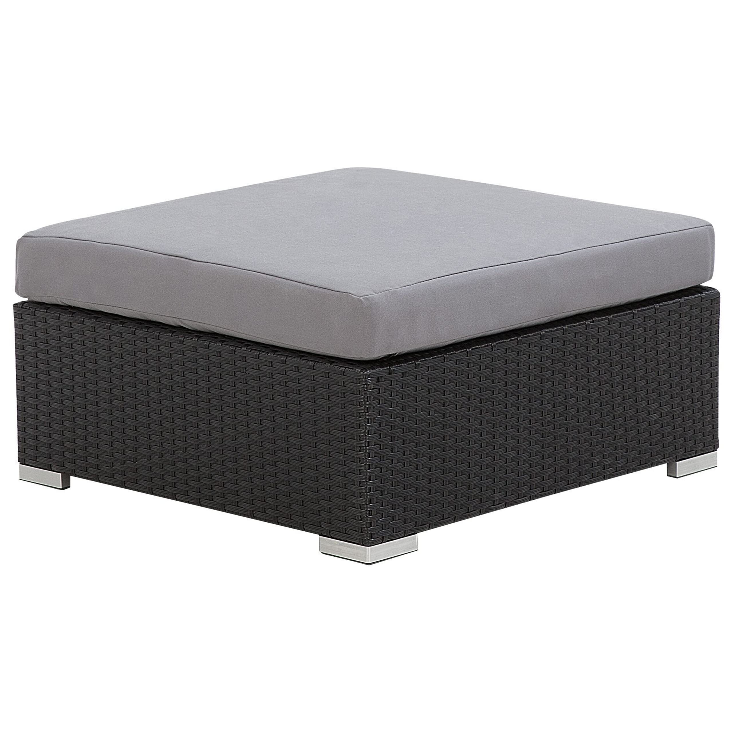 beliani-sano-ii-lounge-set-rattan-schwarz-links-4-sitzer image 7