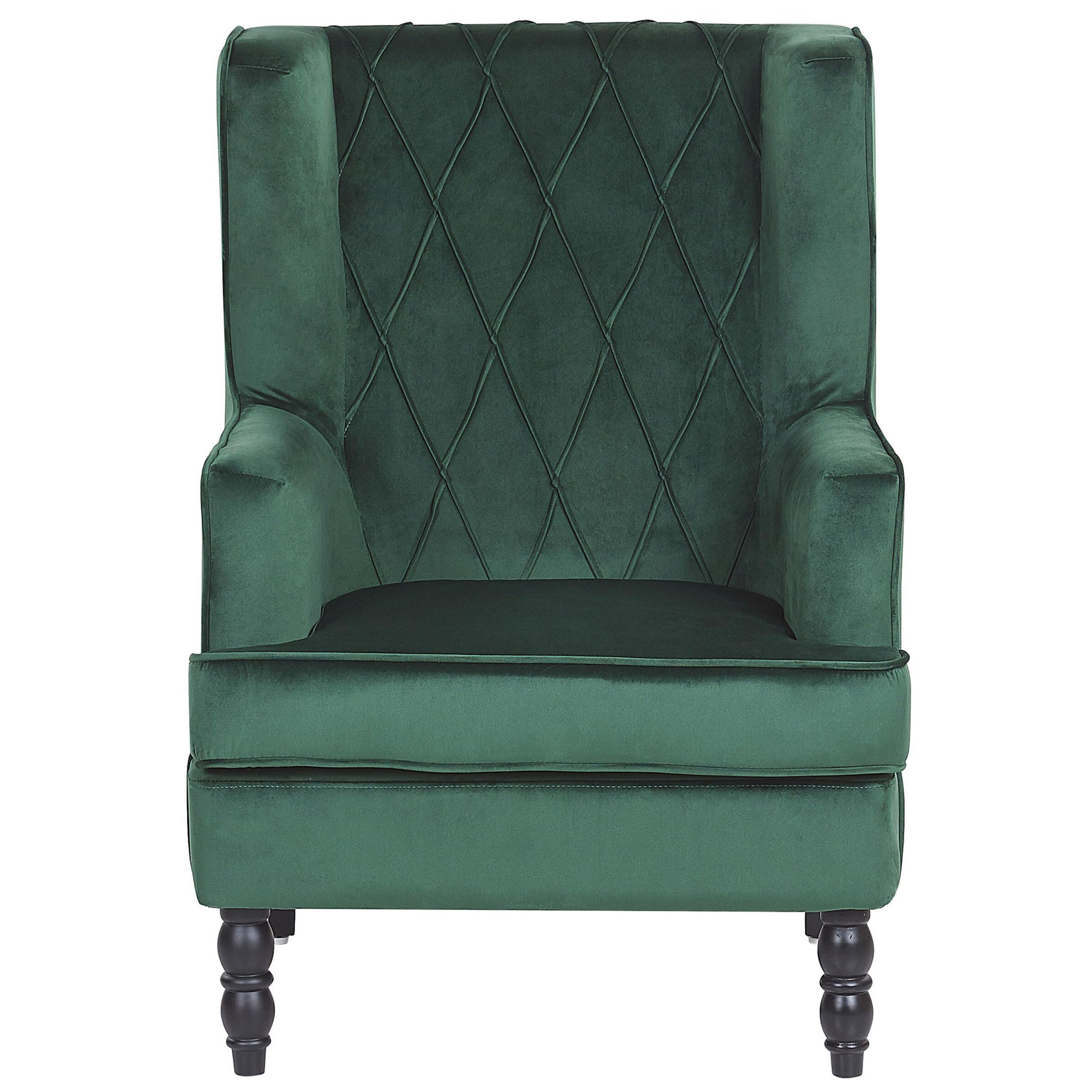 beliani-sandset-sessel-mit-hocker-samt-dunkelgr-n image 5