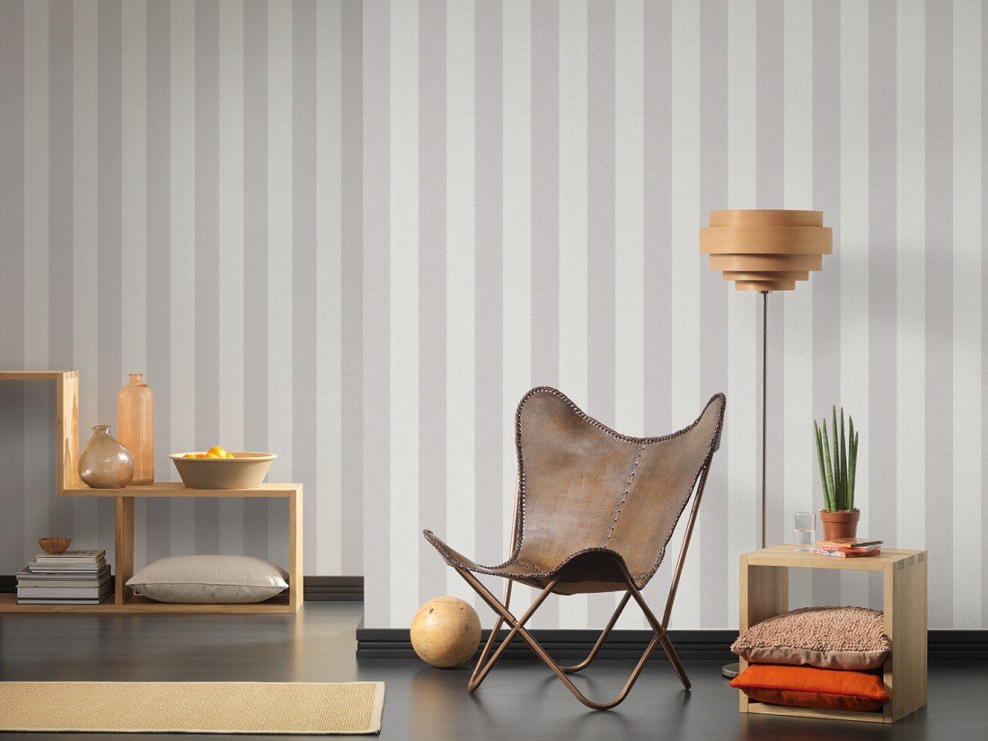 a-s-cr-ation-maison-charme-314031-streifentapete-grau-10m image 3