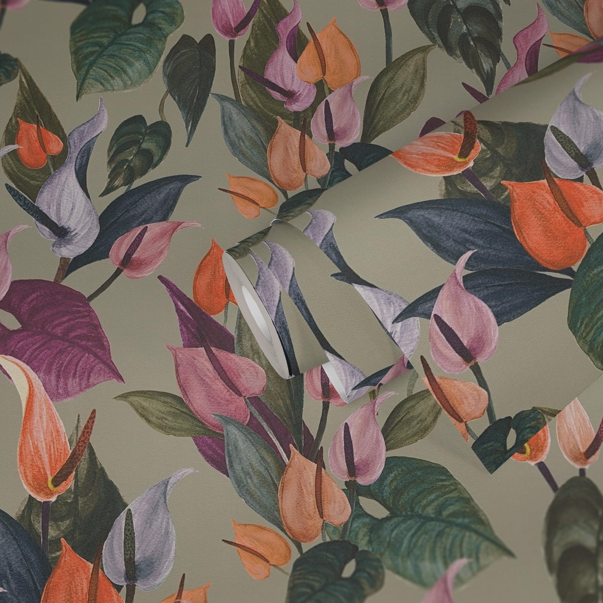 a-s-cr-ation-livingwalls-782102-vliestapete-floral-grau-gr-n image 4