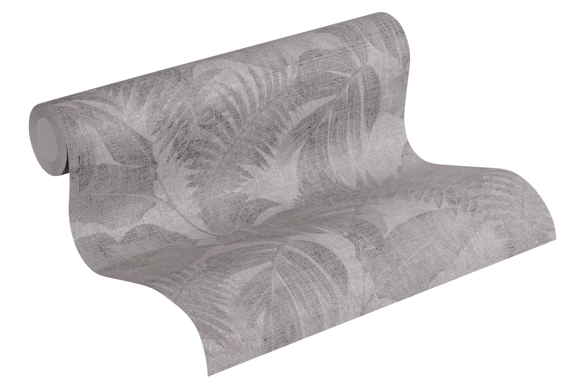 a-s-cr-ation-new-walls-vliestapete-palmen-grau-beige-373961 image 1
