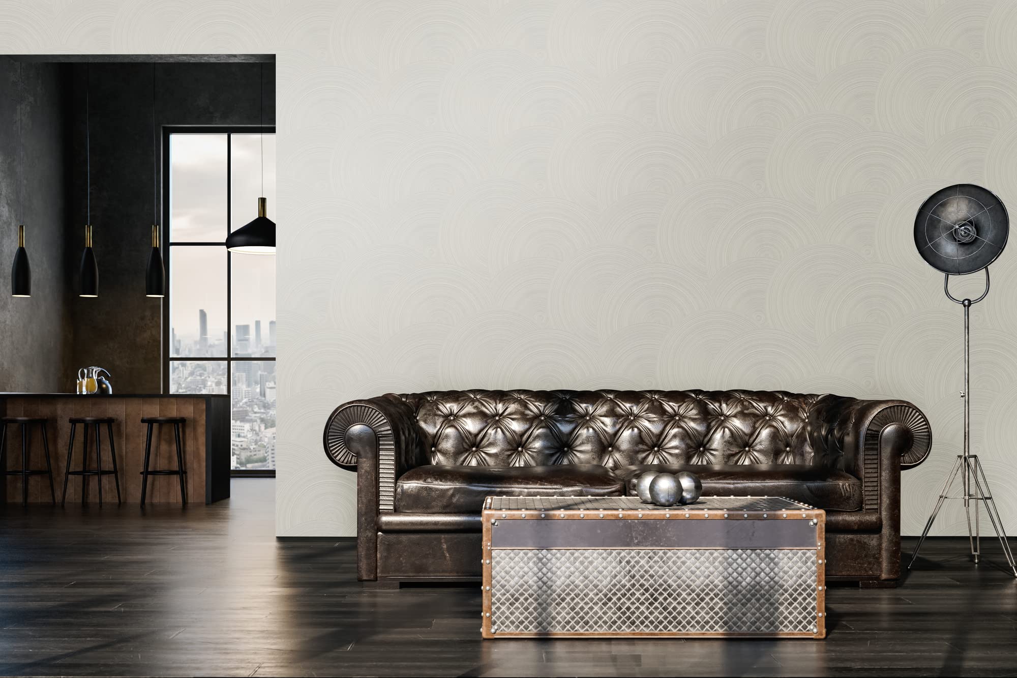 a-s-cr-ation-my-home-my-spa-386961-tapete-kreise-wei image 4