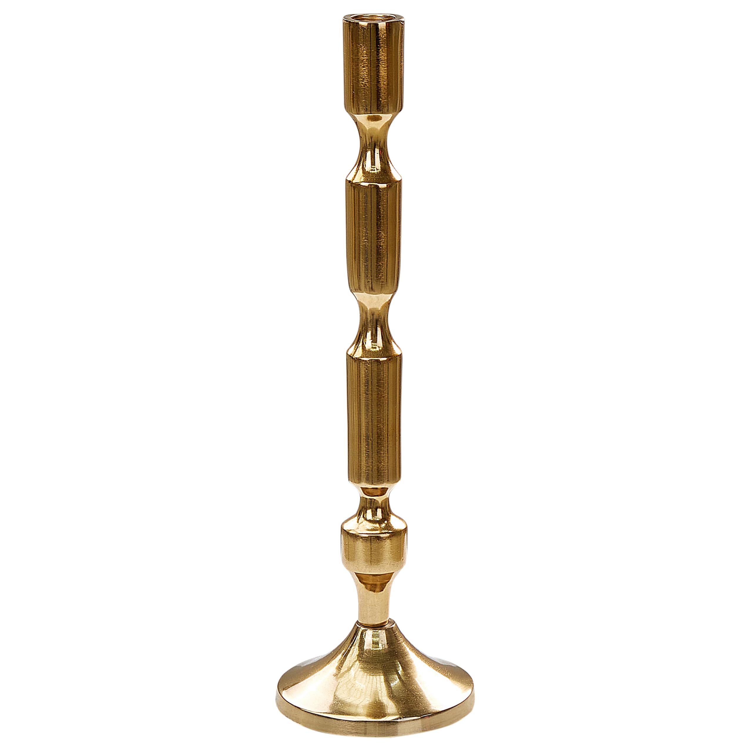 beliani-dikirnis-kerzenst-nder-2er-set-alu-gold-spitzkerzen image 4