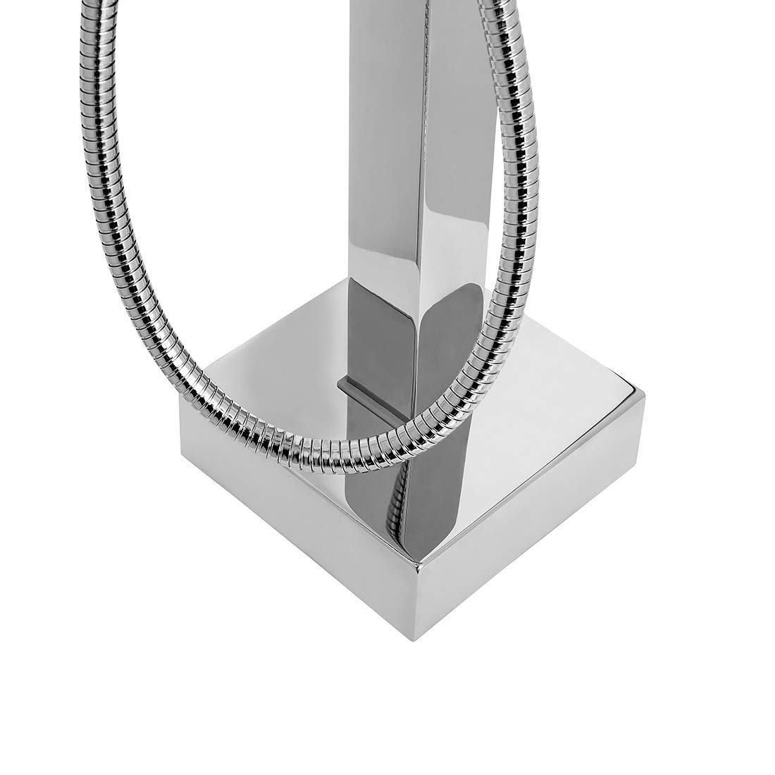 beliani-ribbon-freistehende-badewannenarmatur-silber-mit-handbrause image 8