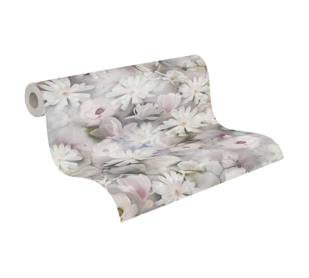 a-s-cr-ation-pintwalls-vliestapete-blumen-wei-rosa-10-05m image 1