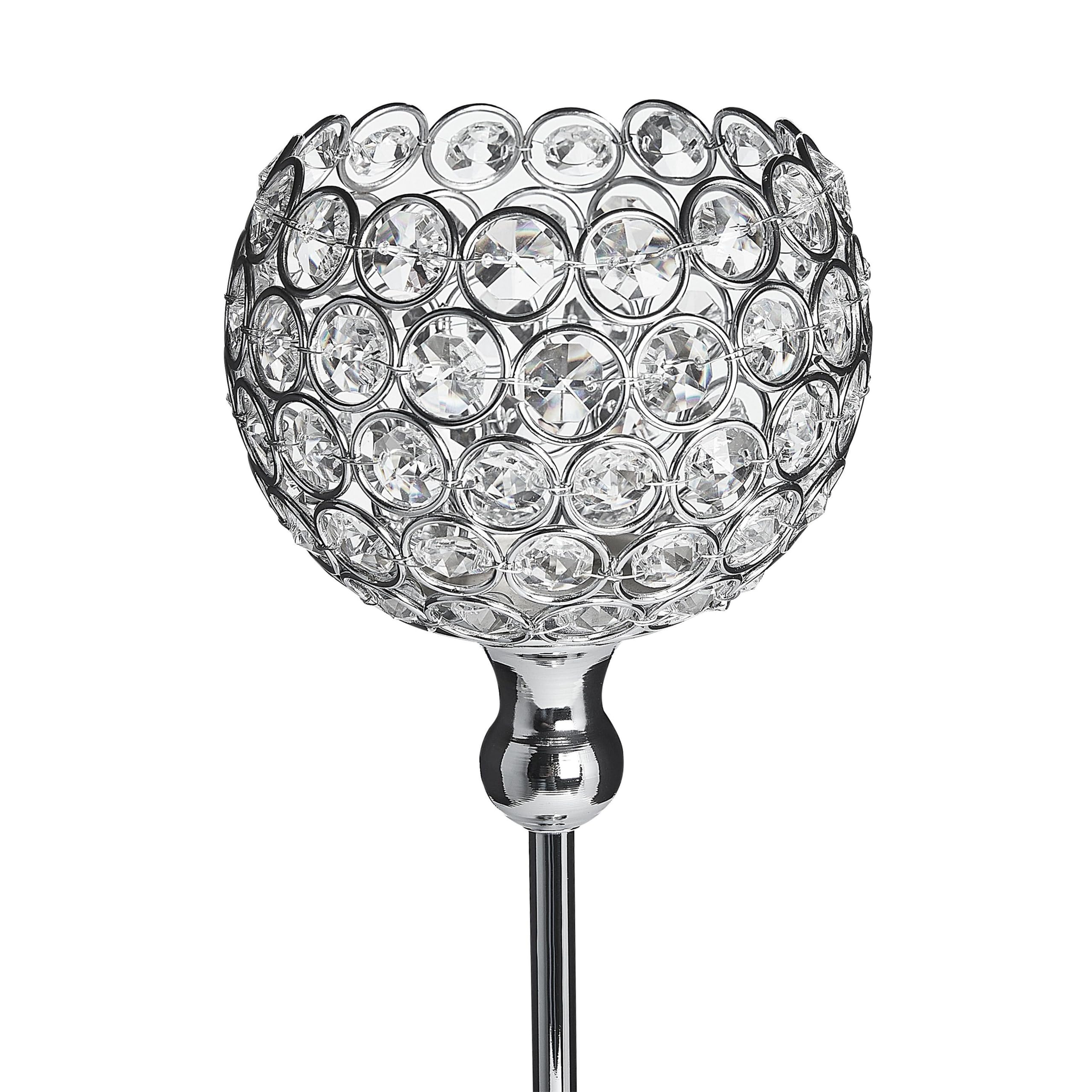 beliani-esternay-kerzenst-nder-kristall-27-cm-silber image 4