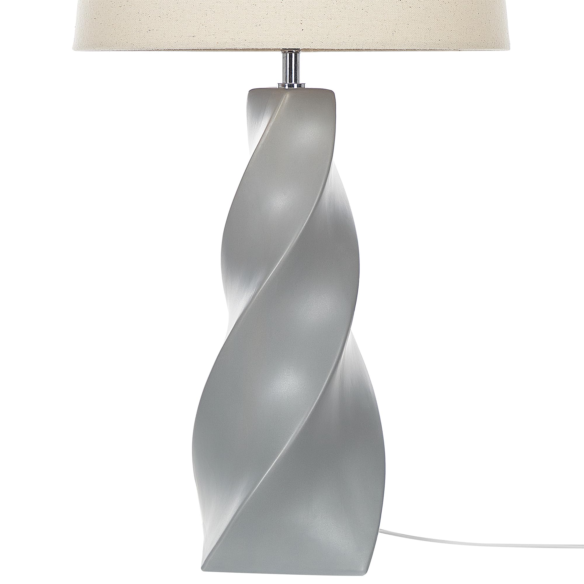 beliani-belaya-tischlampe-keramik-grau-71-cm-juteschirm image 5
