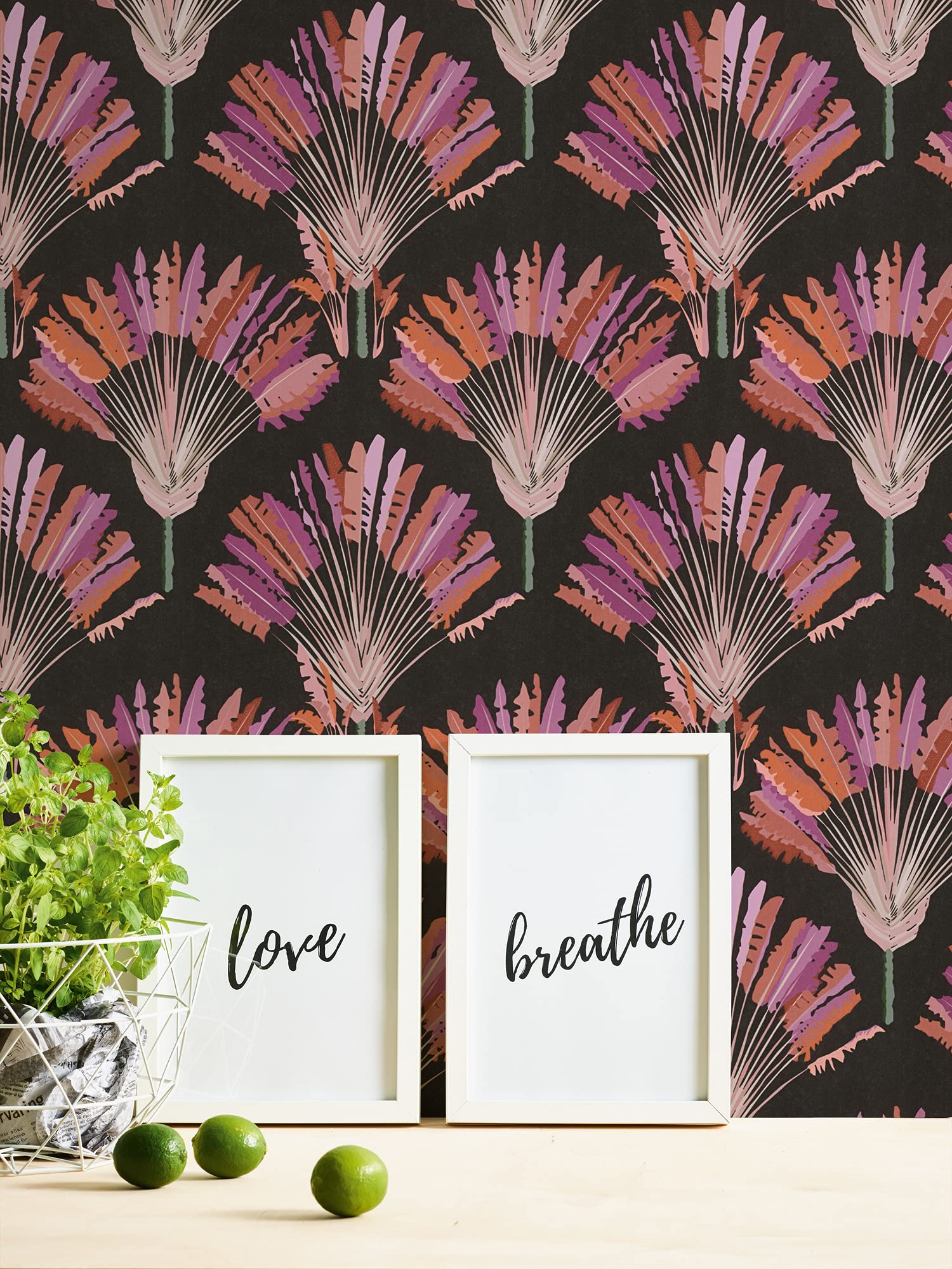 a-s-cr-ation-37708-3-jungle-chic-vliestapete-lila-rosa-10-05-m image 4