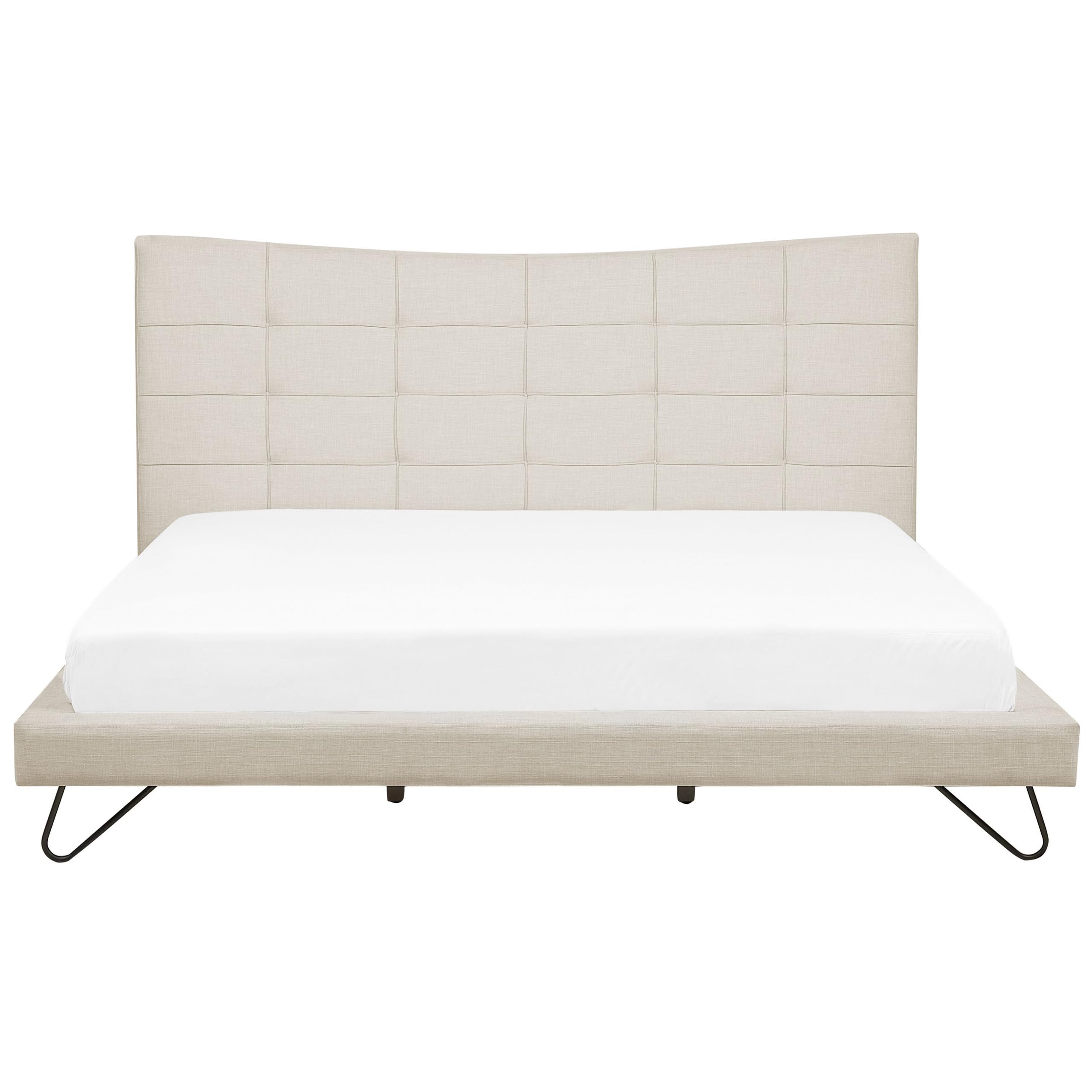 beliani-lannion-polsterbett-180x200-beige-leinenoptik image 3
