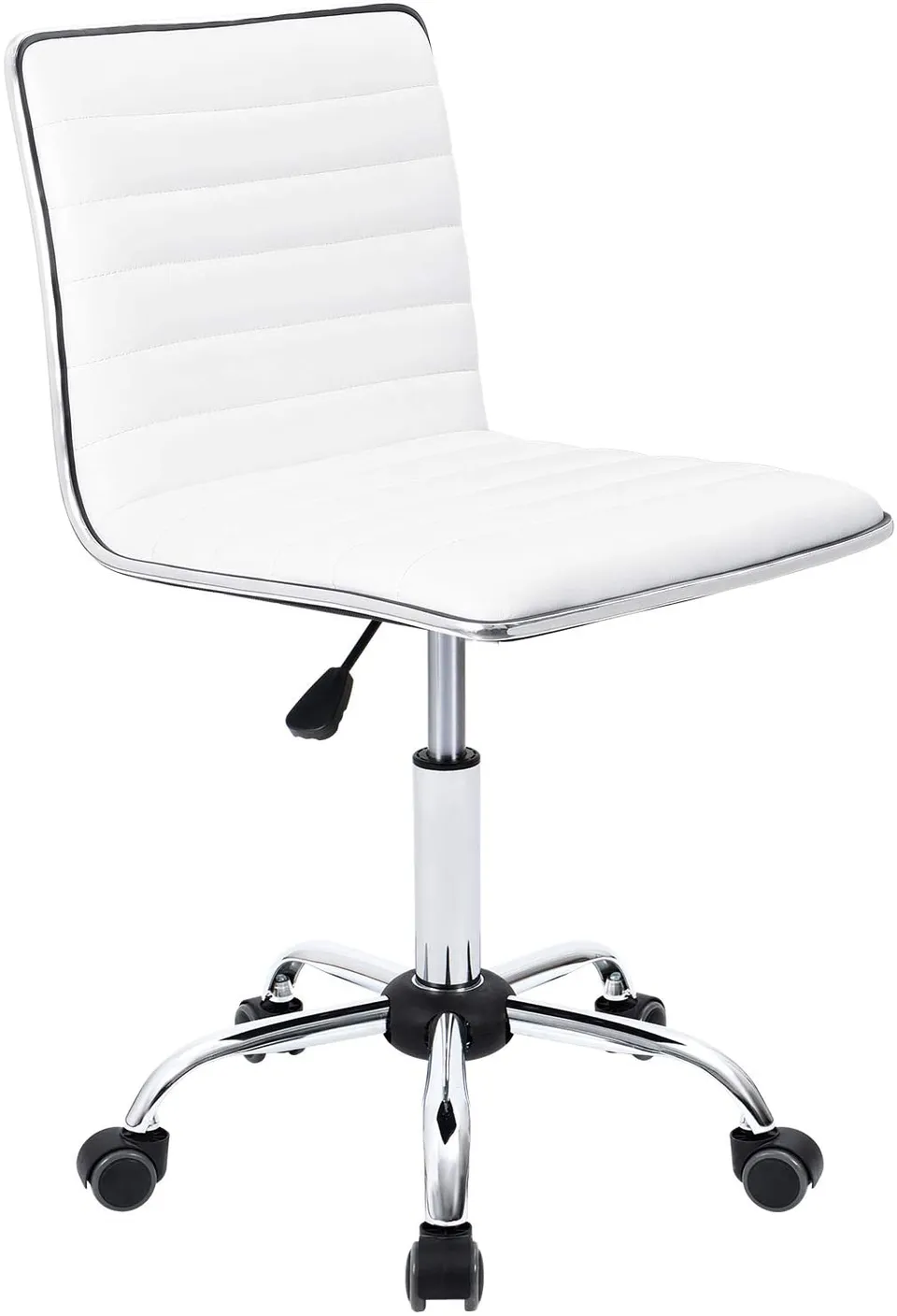 homall-office-leather-chair-b-rostuhl-wei-ohne-armlehne image 1