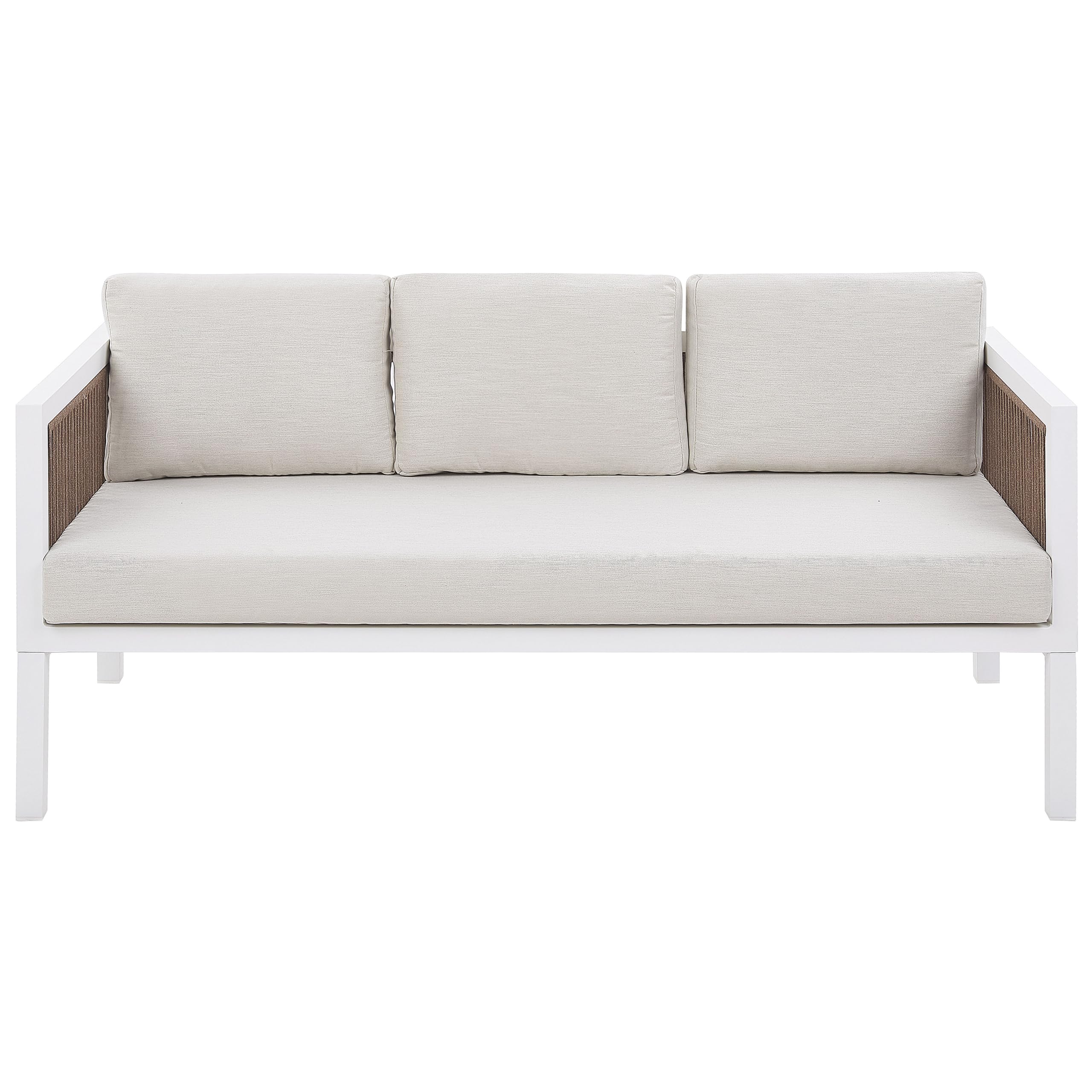 beliani-borello-garten-lounge-set-wei-beige-5-sitzer image 7