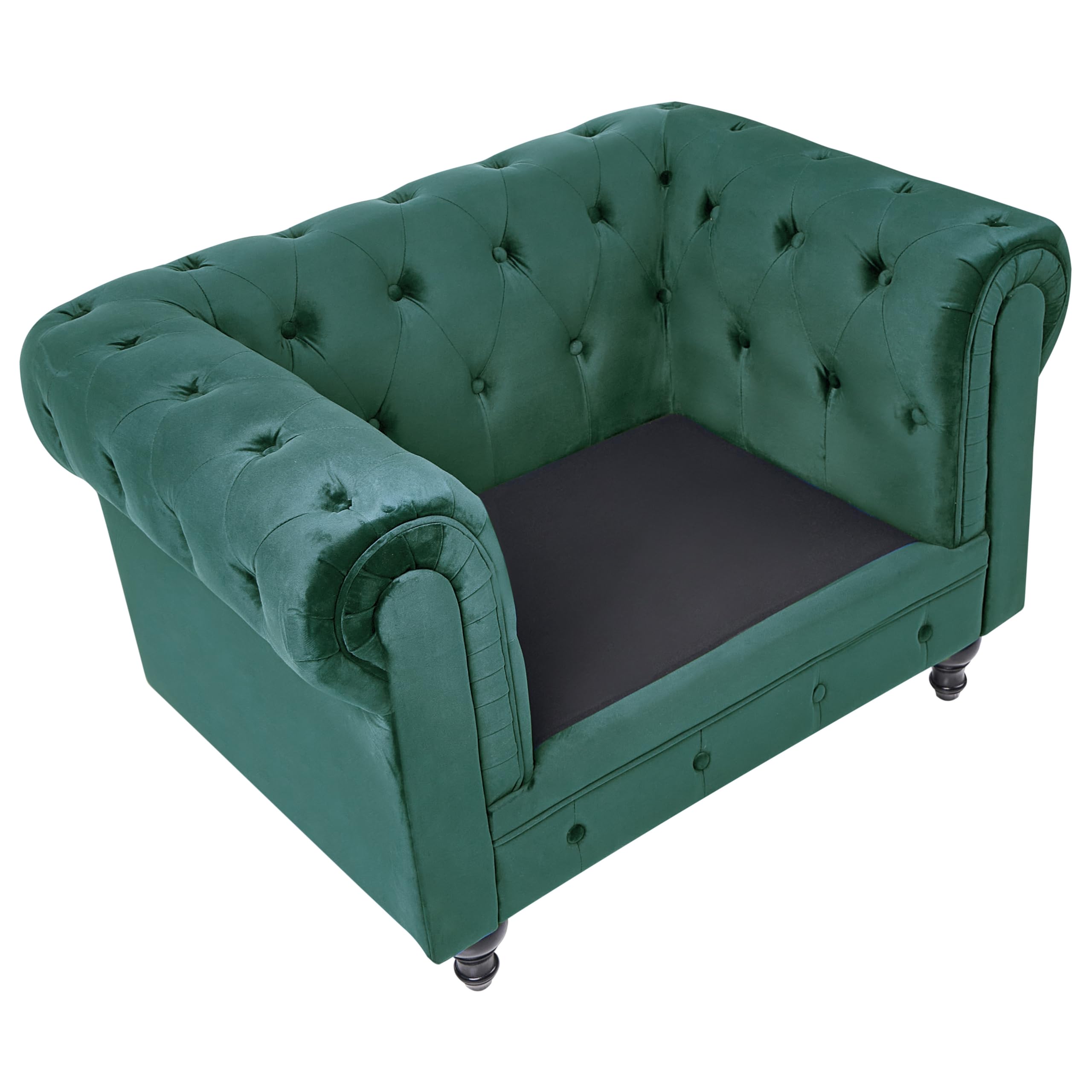beliani-chesterfield-sessel-samt-gr-n-englisch image 6