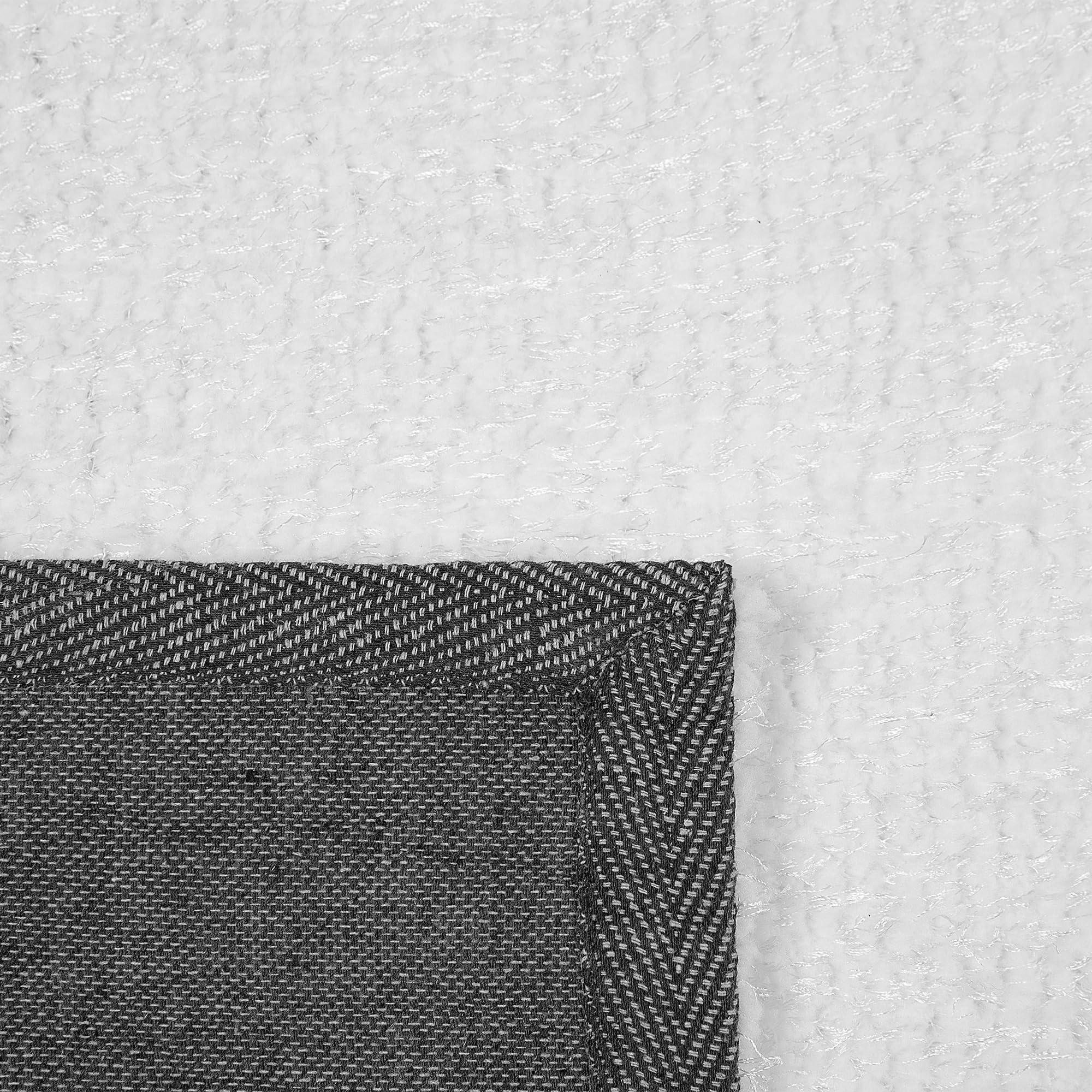 beliani-demre-teppich-80x150-wei-hochflor-shaggy image 7