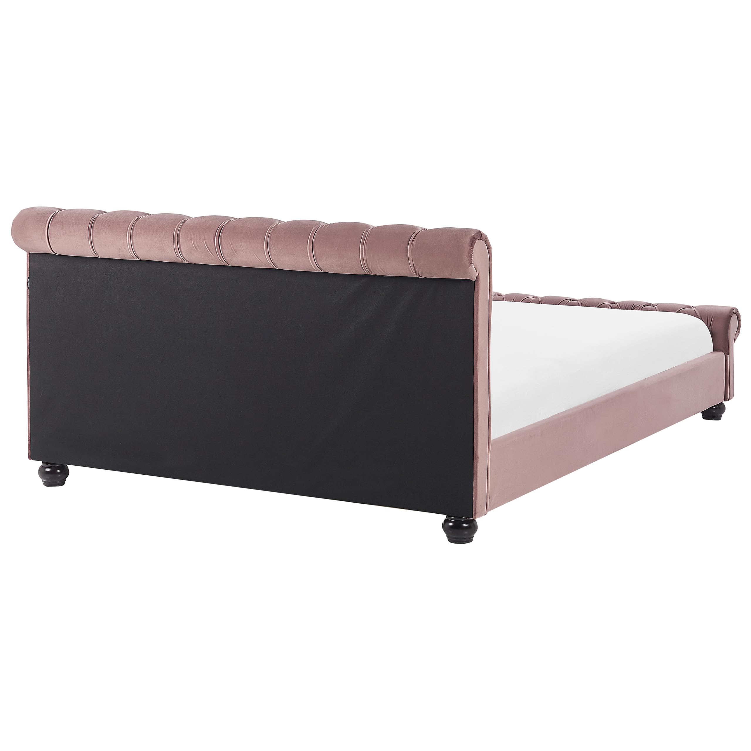 beliani-avallon-polsterbett-180x200-samt-rosa-chesterfield image 6