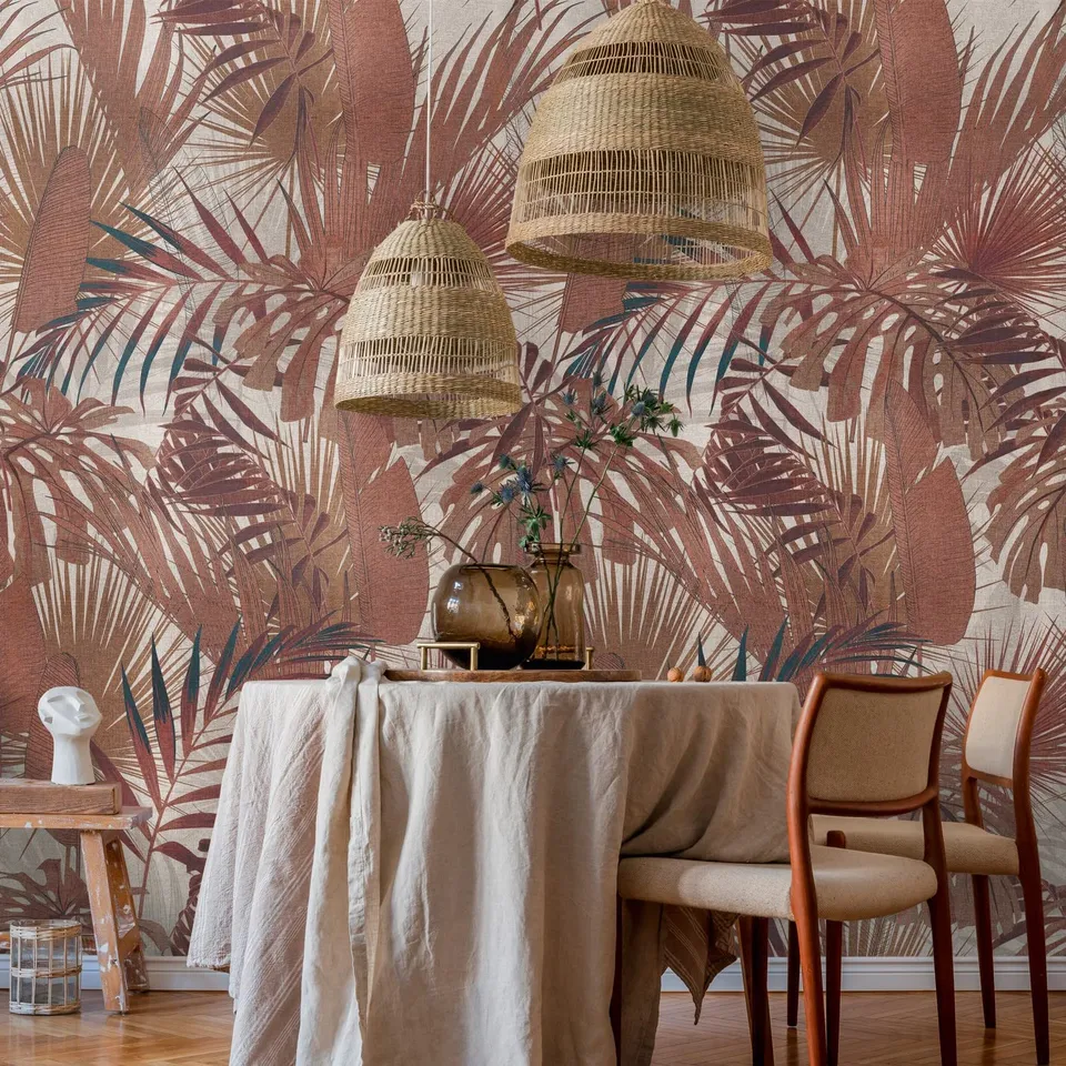 a-s-cr-ation-travel-styles-fototapete-rot-beige-1-59x2-80m-palme image 1