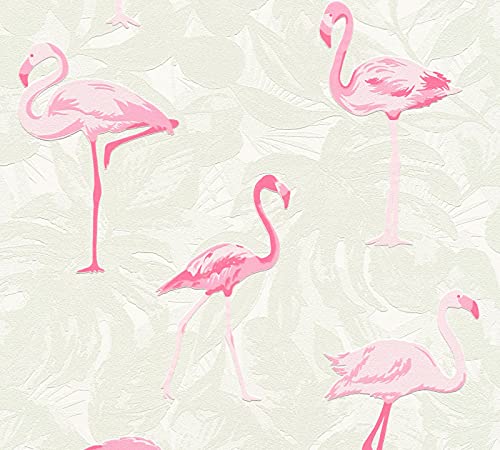 livingwalls-klebefolie-flamingo-selbstklebend-creme-pink-2-5-m image 8