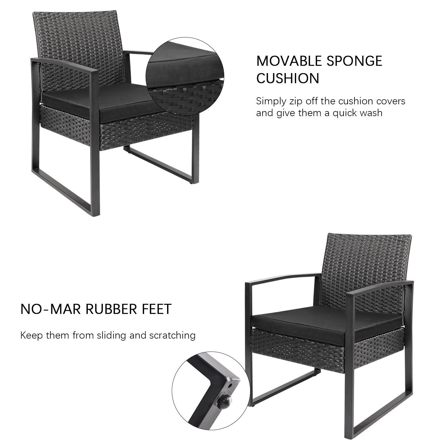 homall-patio-furniture-bistro-set-rattan-3-teilig-schwarz image 5