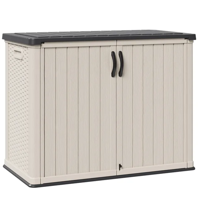 homall-metal-shed-ger-teschrank-beige-26-cu-ft image 1