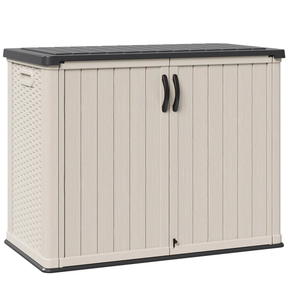 homall-metal-shed-ger-teschrank-beige-26-cu-ft image 1