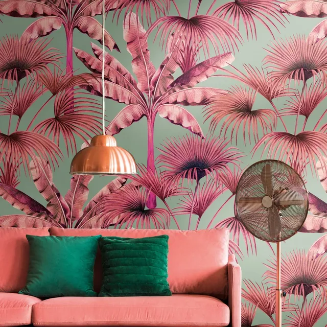 a-s-cr-ation-travel-styles-vliestapete-blau-pink-1-59x2-80m image 1