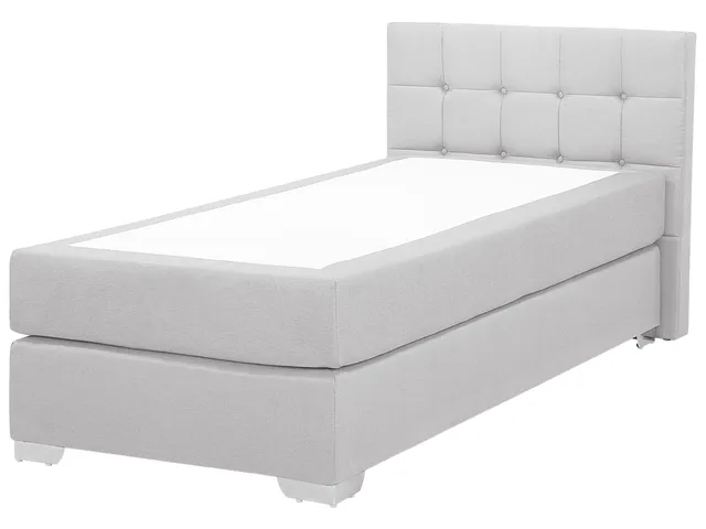 beliani-admiral-boxspringbett-90x200-hellgrau-leinenoptik image 1