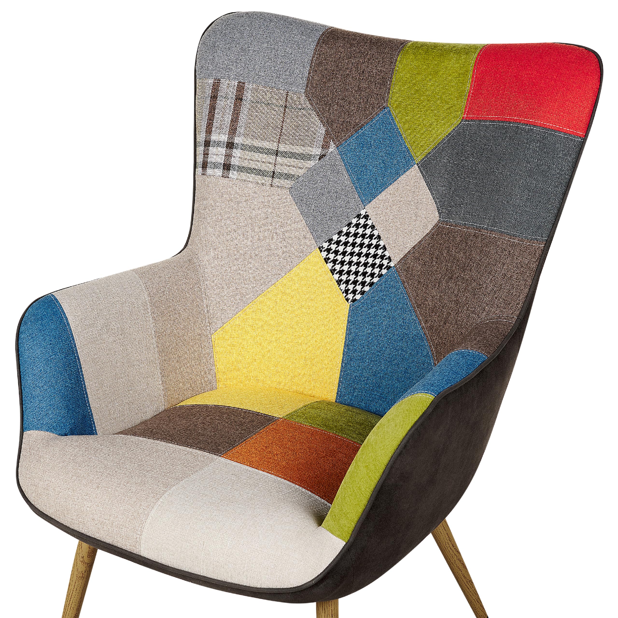 beliani-vejle-ii-ohrensessel-mit-hocker-patchwork-bunt image 8