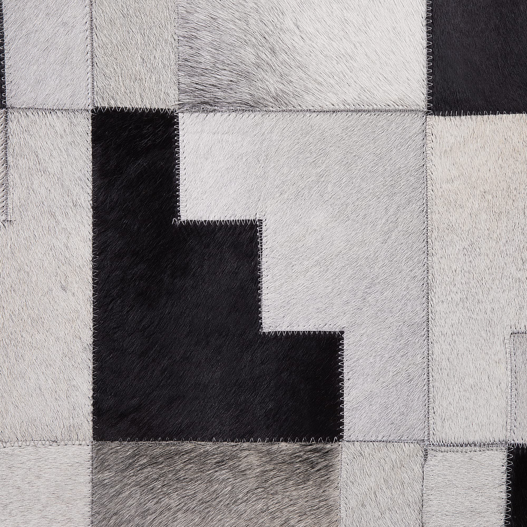 beliani-efirli-lederteppich-160x230cm-schwarz-grau-kurzflor image 4