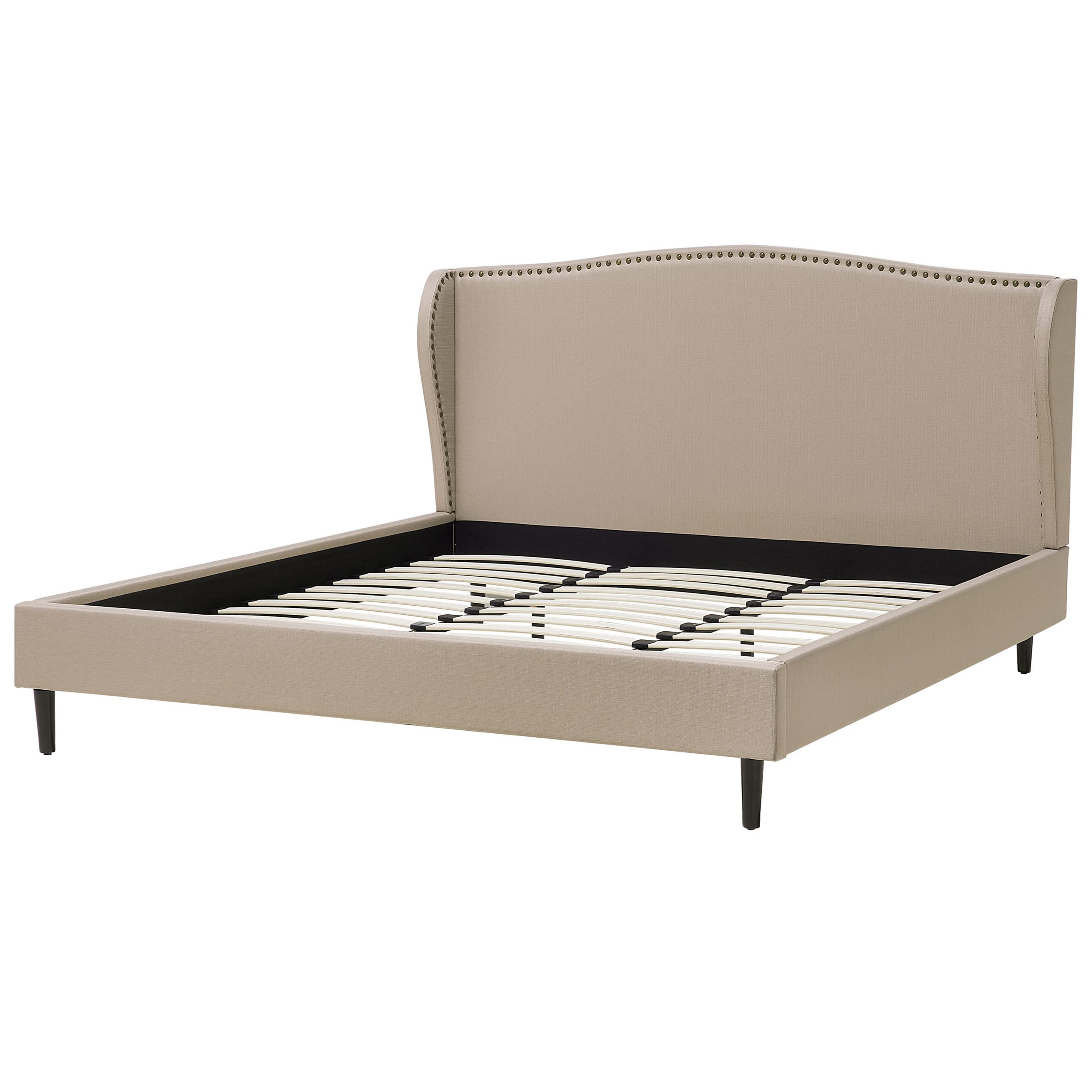 beliani-colmar-polsterbett-180x200-beige-stoffbett-leinen image 5