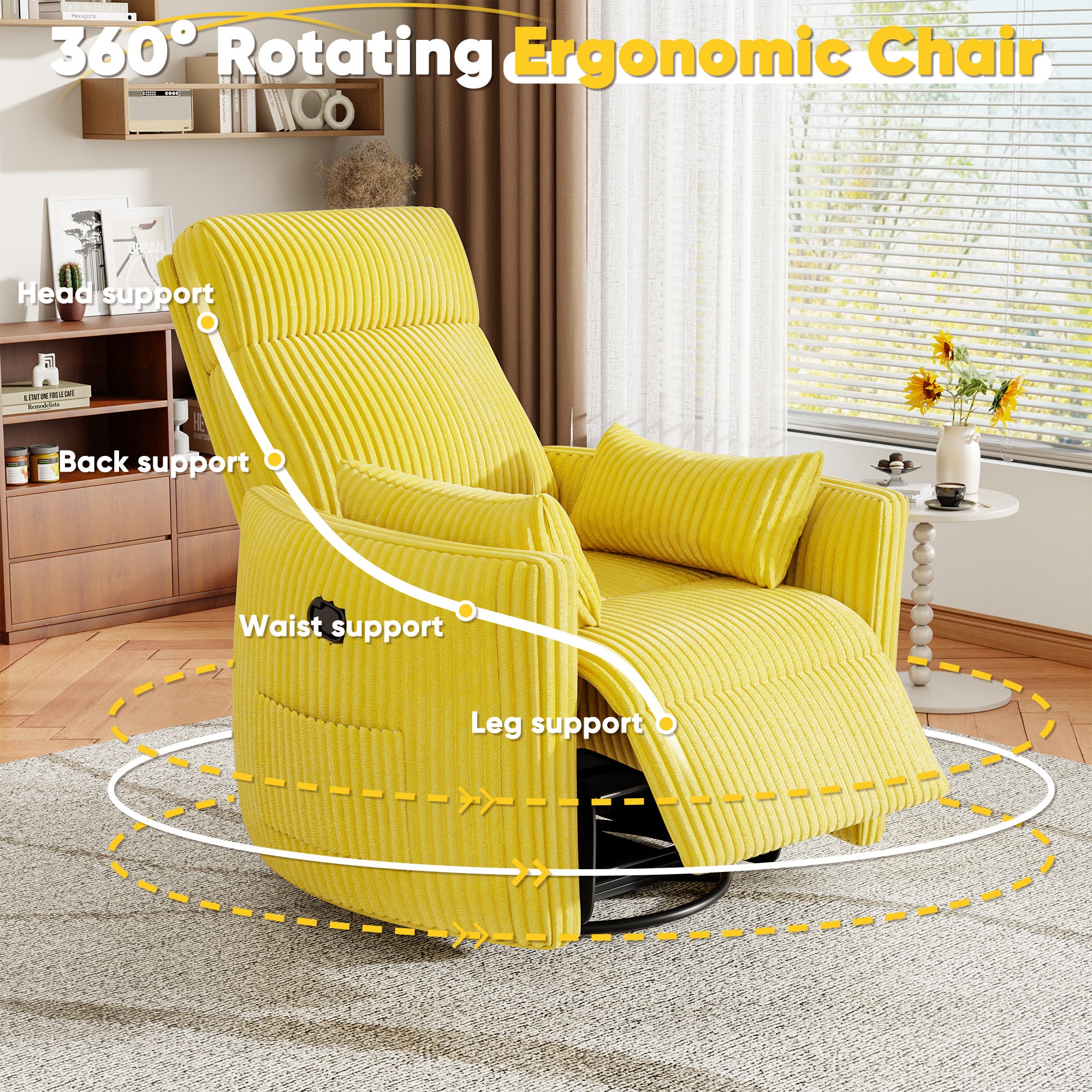 homall-recliner-relaxsessel-drehbar-dunkelgrau-mit-massage image 5
