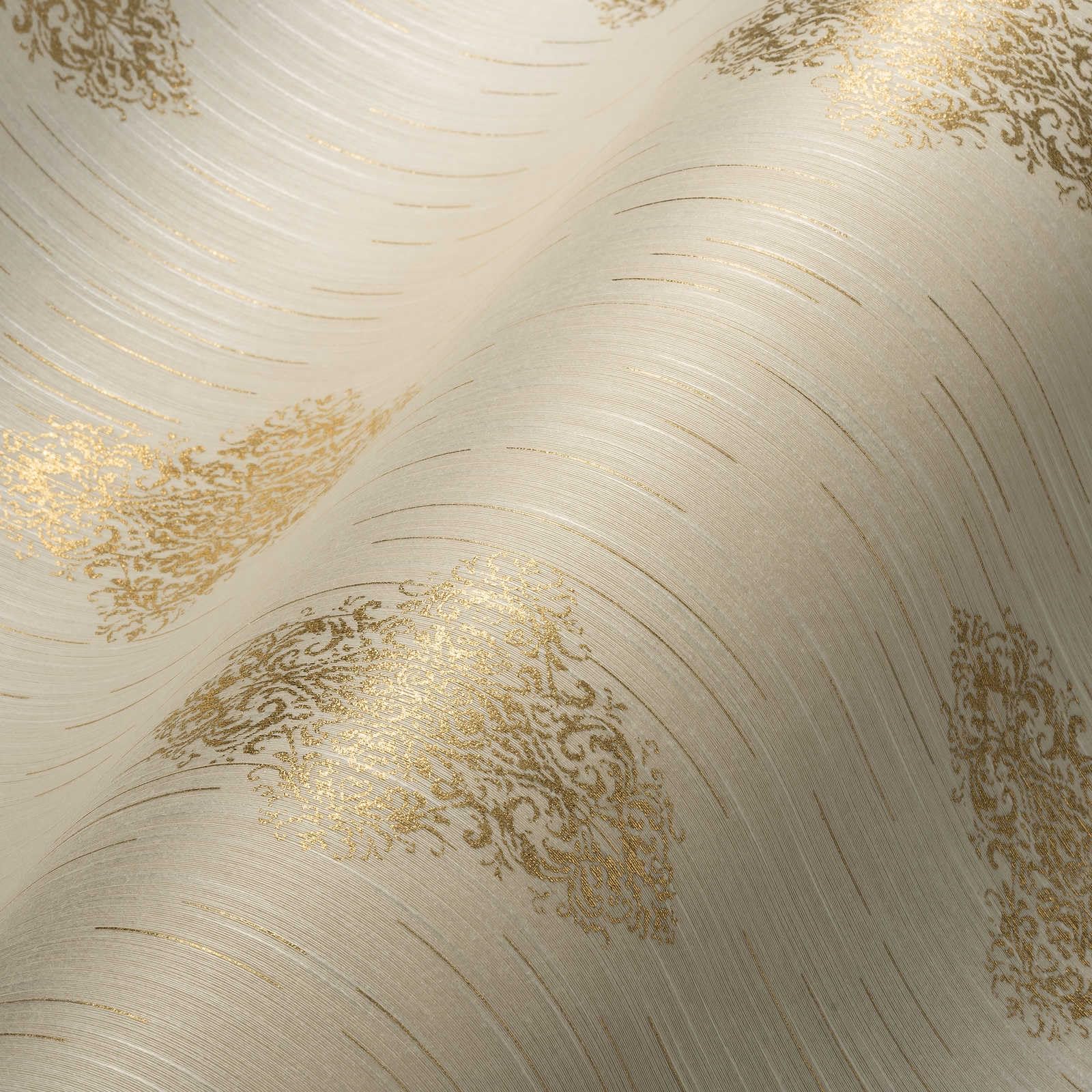 a-s-cr-ation-luxury-31946-2-textiltapete-beige-ornament image 1