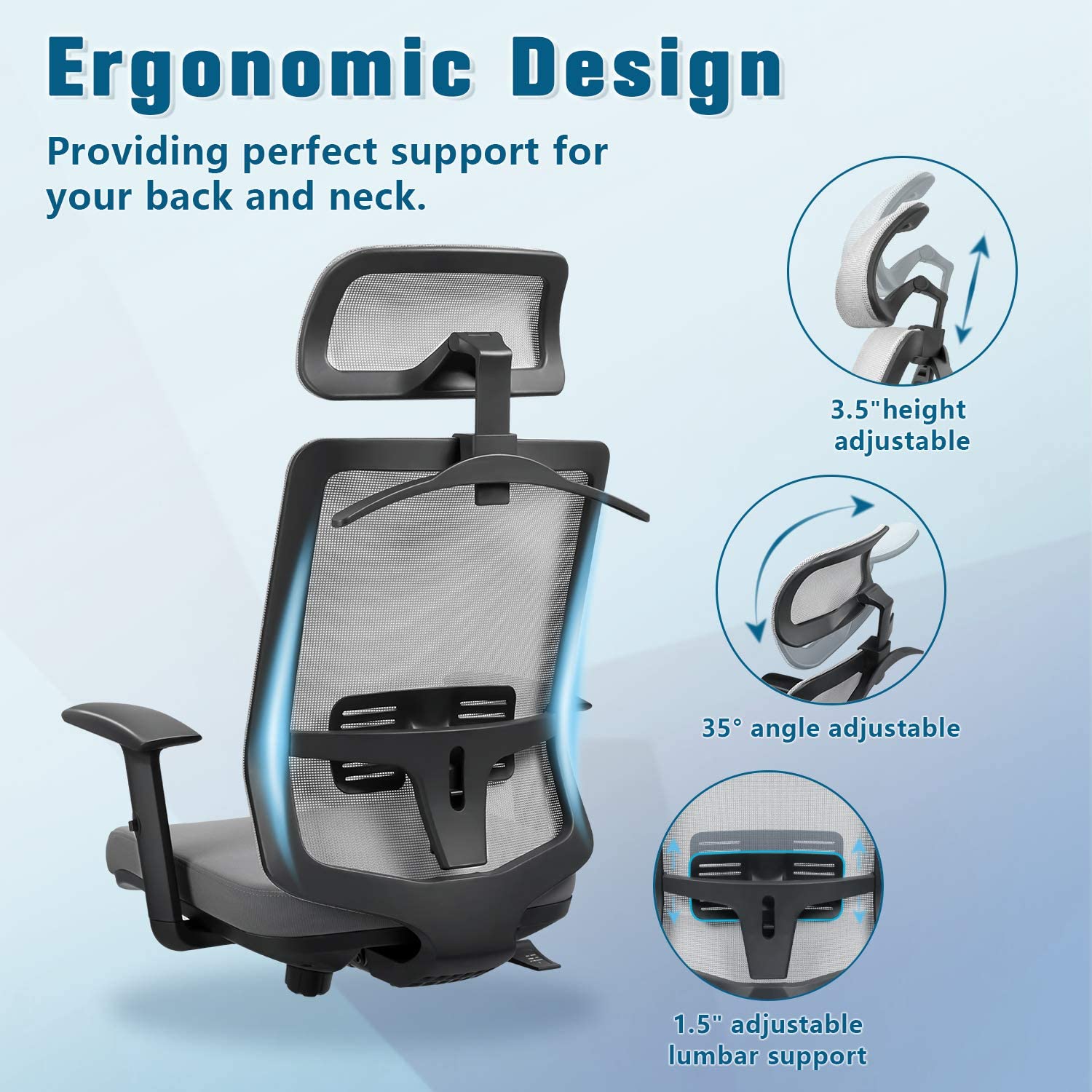 homall-office-mesh-chair-b-rostuhl-schwarz-ergonomisch-kopfst-tze image 3