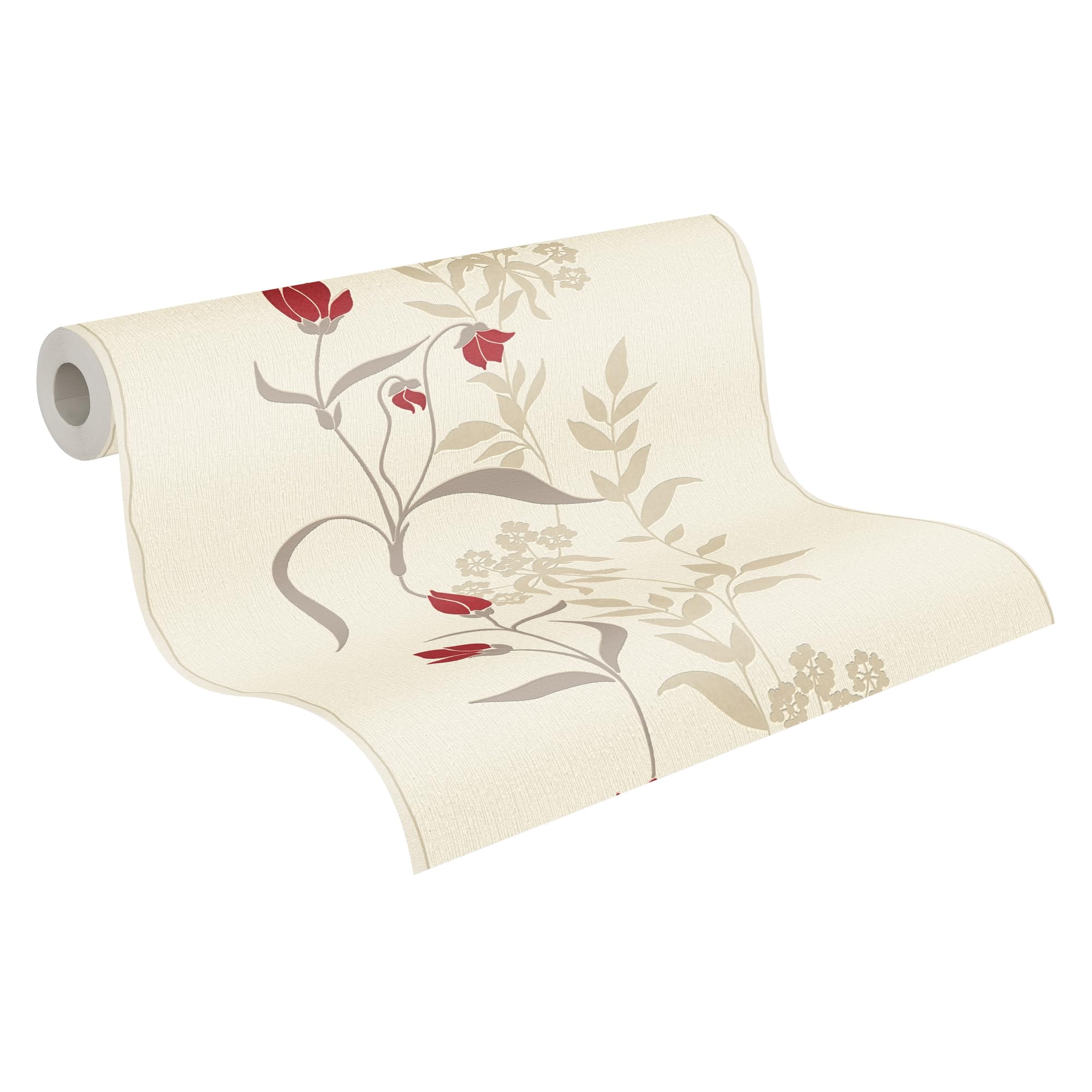 a-s-cr-ation-vliestapete-958741-beige-blumenranken image 1