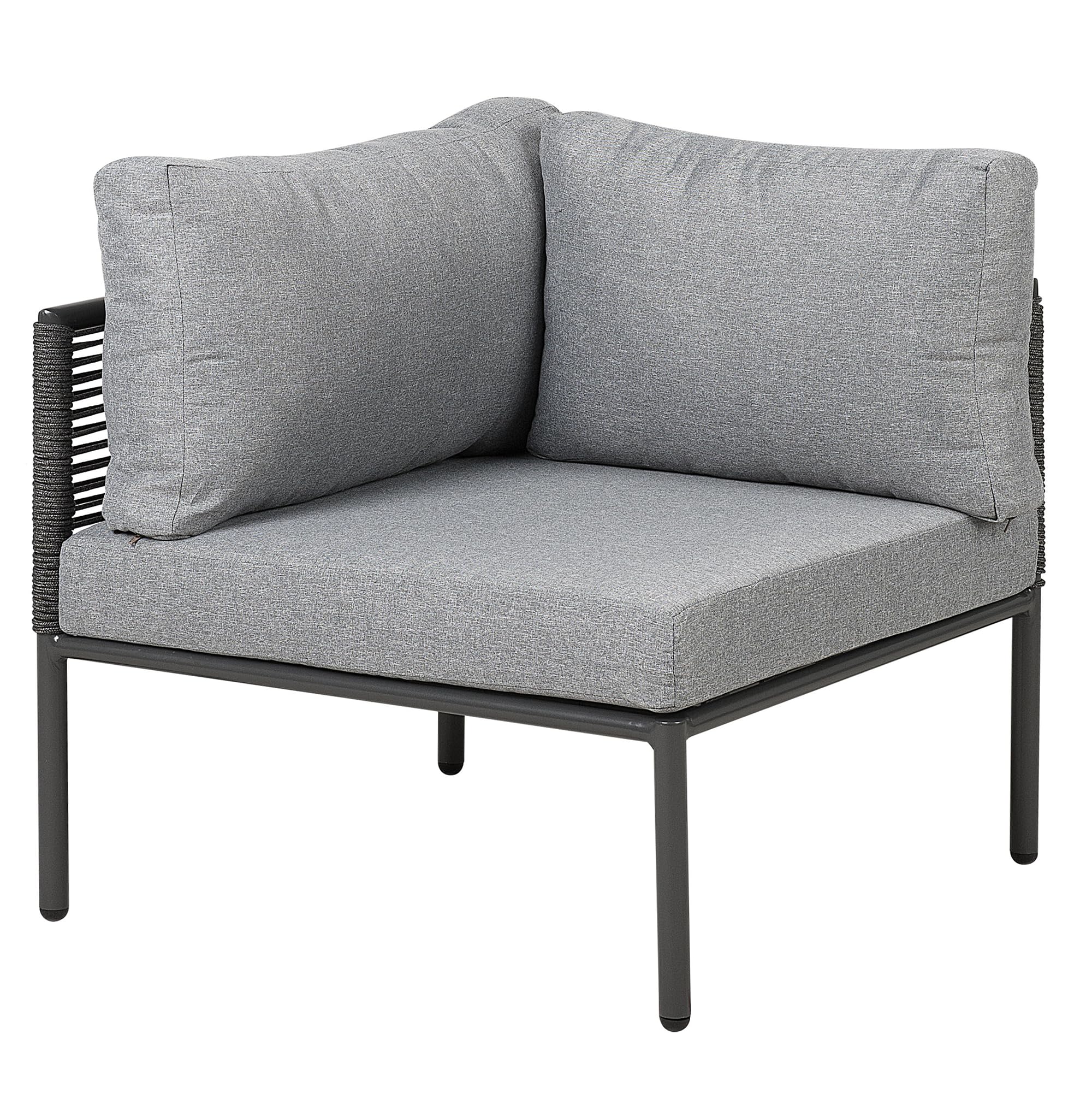 beliani-forano-lounge-set-aluminium-6-personen-couchtisch-grau image 8