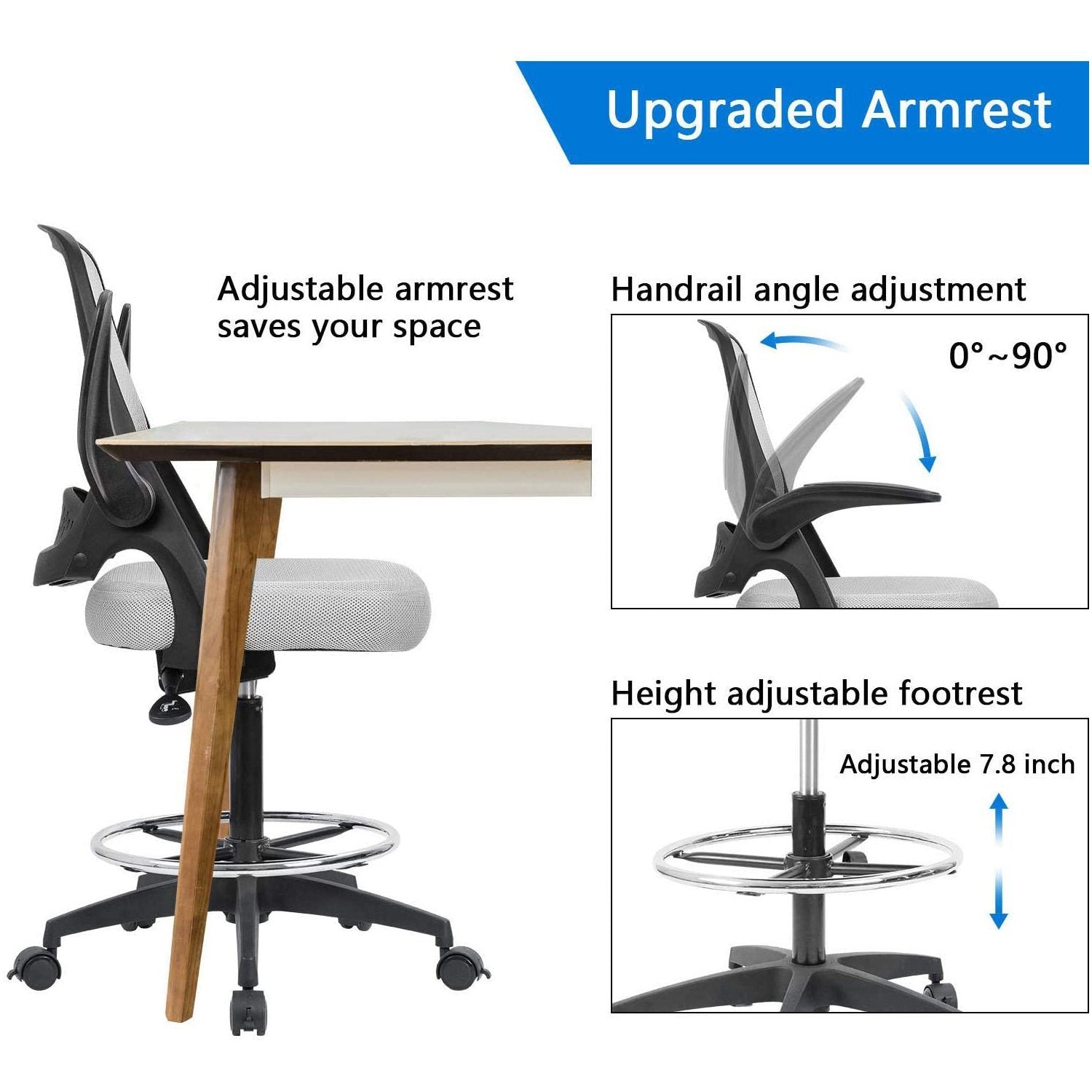 homall-standing-desk-b-rostuhl-grau-hochverstellbar-mit-fu-ring image 5