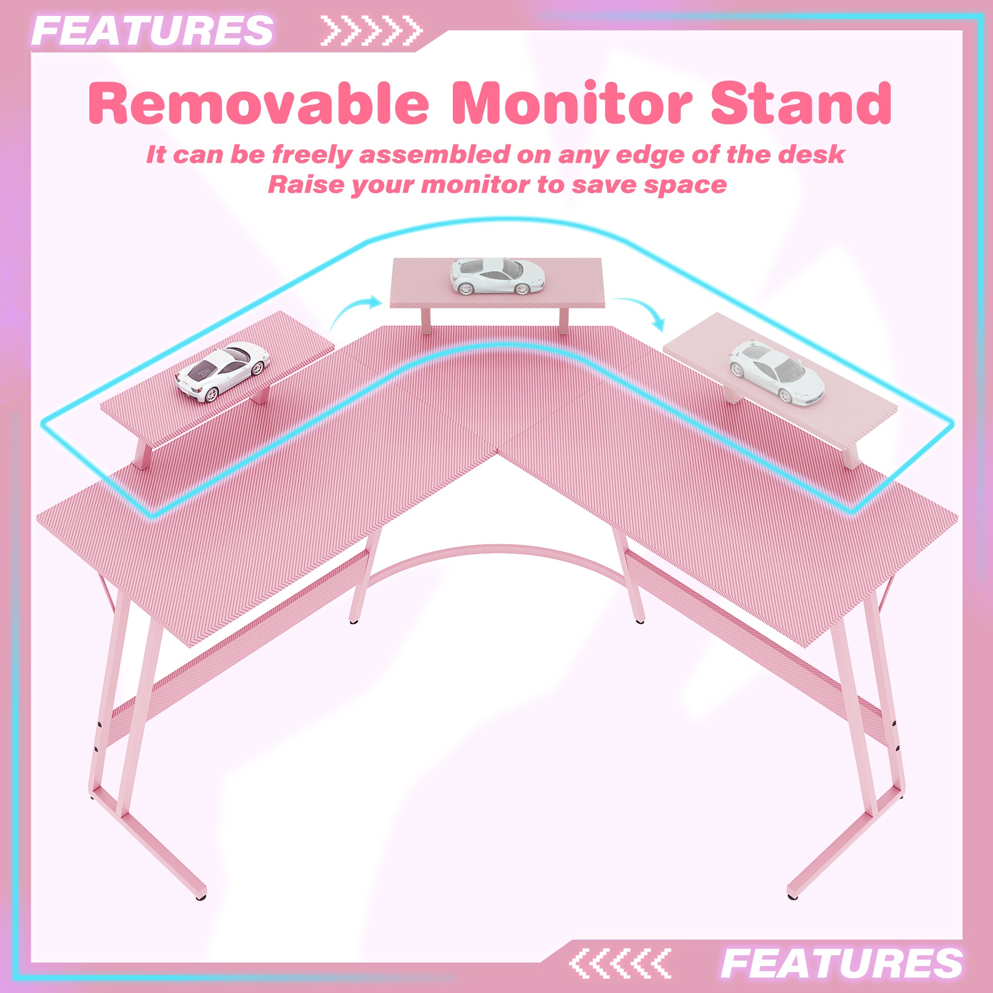 homall-gaming-desk-eck-schreibtisch-l-form-47-zoll-pink image 4