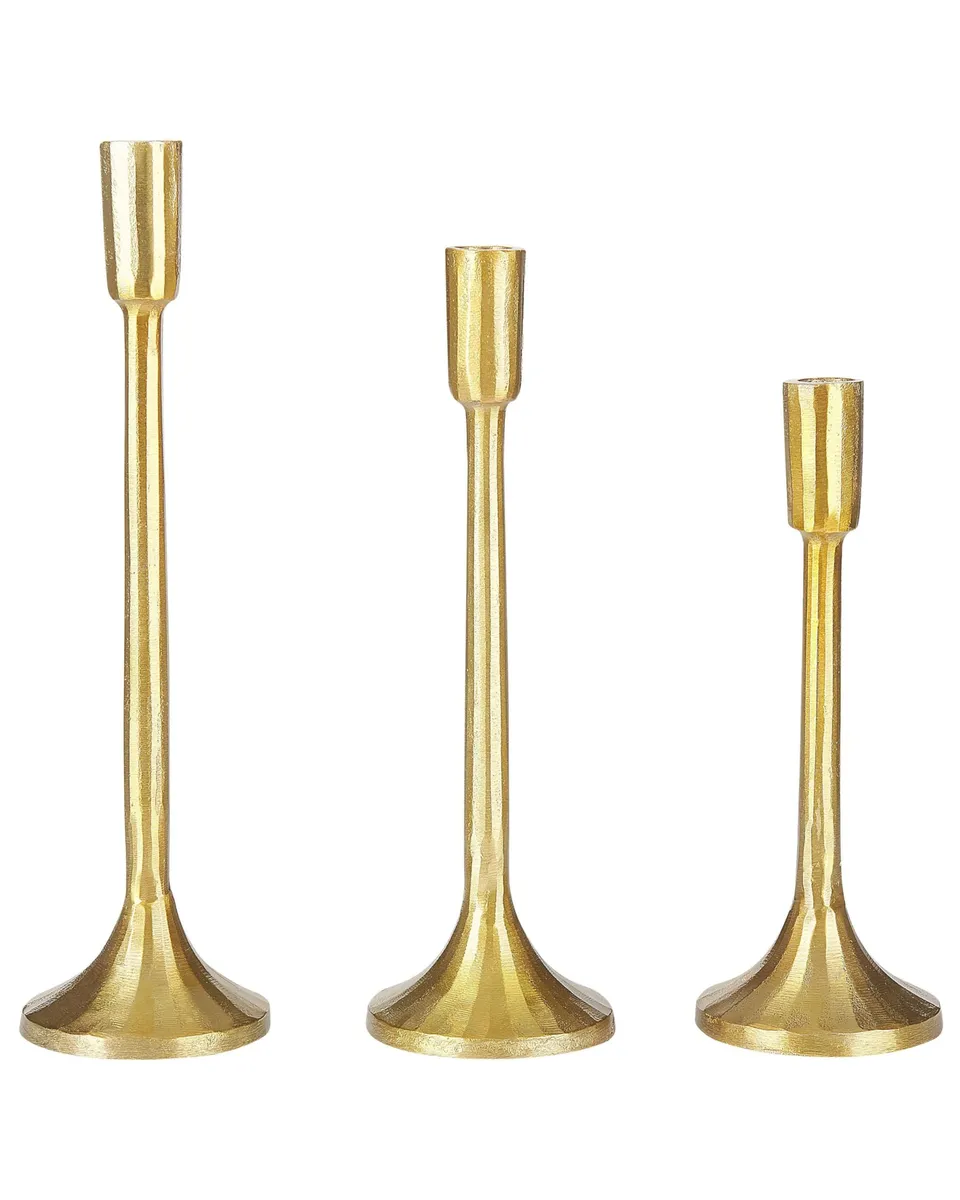 beliani-zimbabwe-kerzenst-nder-gold-3er-set-aluminium image 1