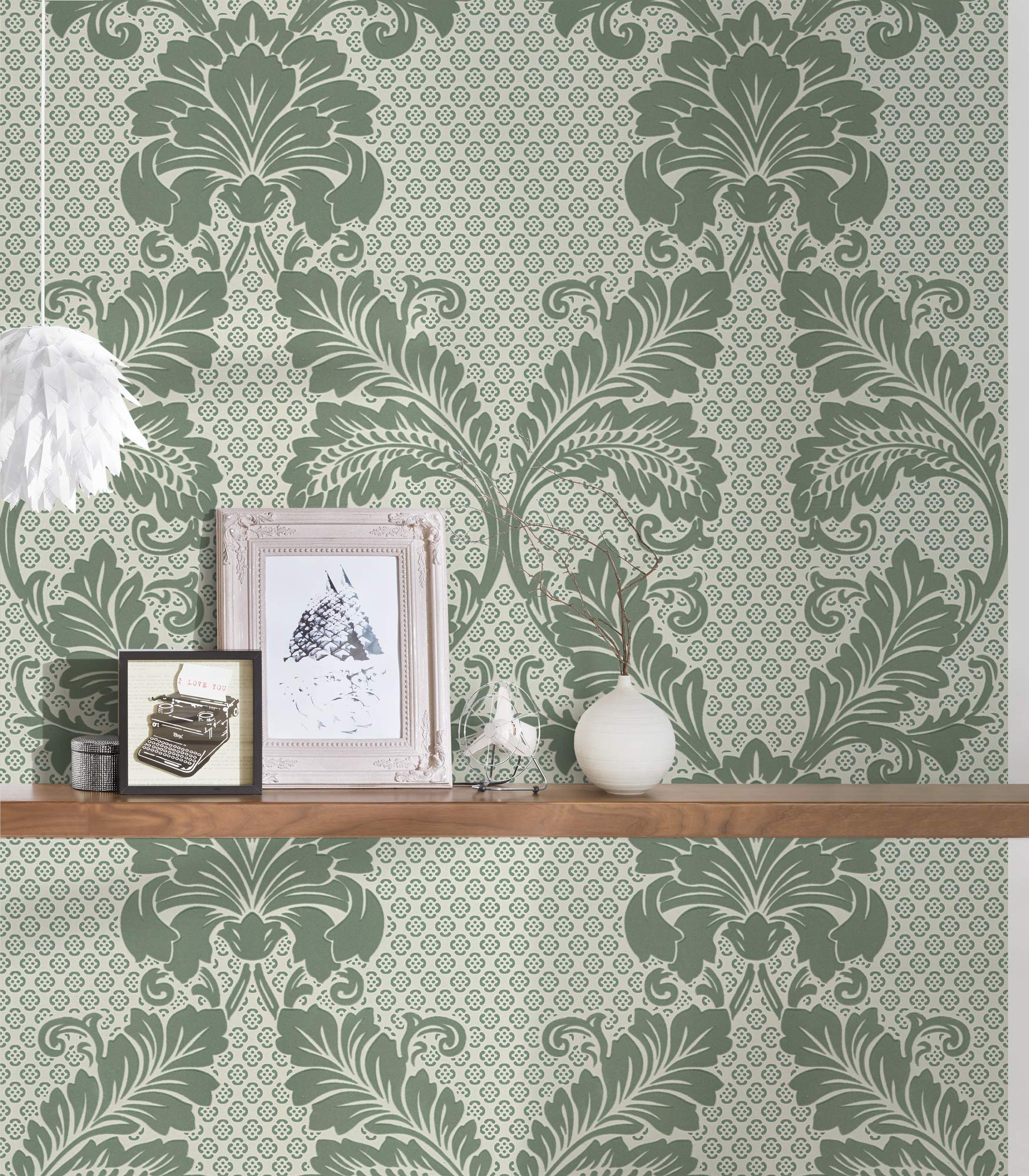 architects-paper-305443-flocktapete-barock-blau-gr-n-10-05m image 7