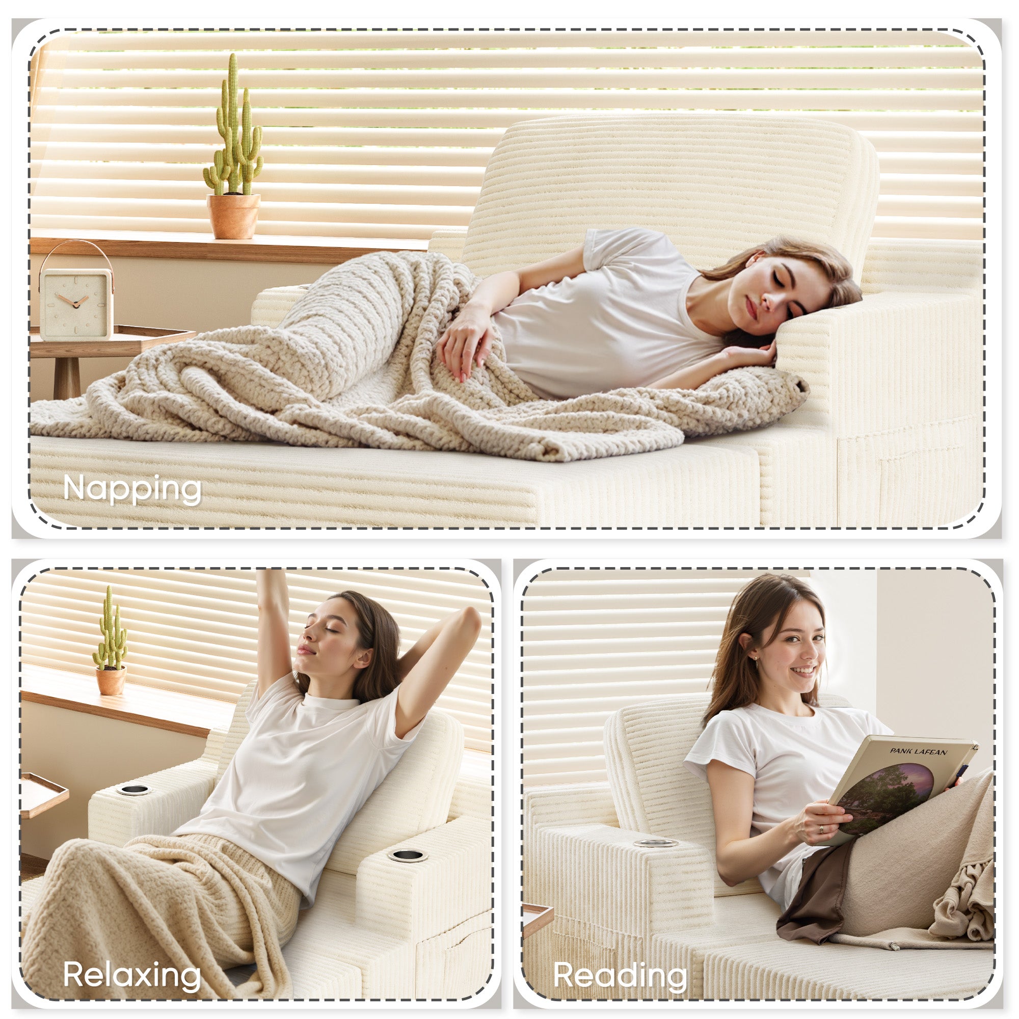 homall-sofa-cloud-chaise-longue-sessel-schwarz-mit-getr-nkehalter image 8