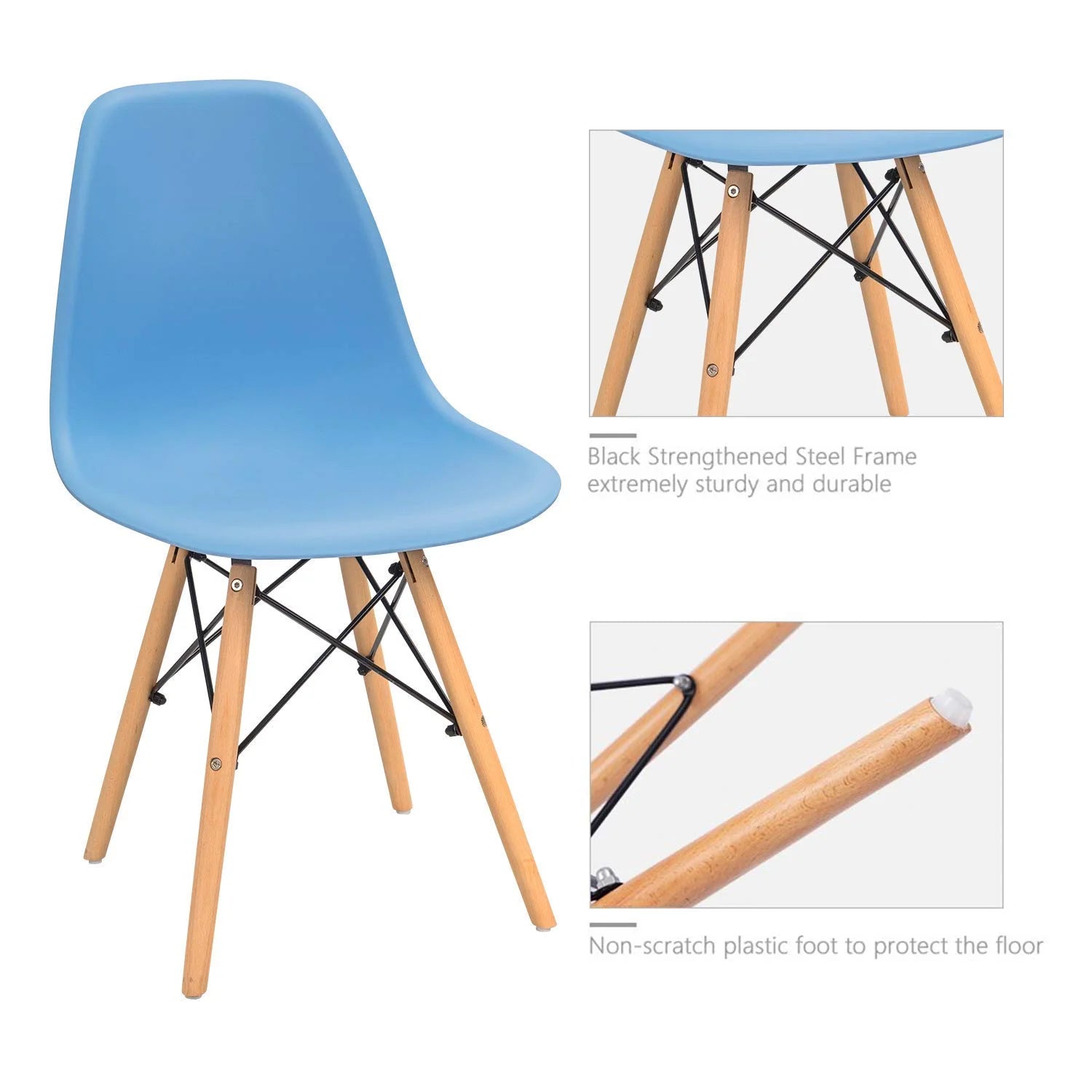 homall-modern-dining-chair-esszimmerstuhl-blau-4er-set image 4
