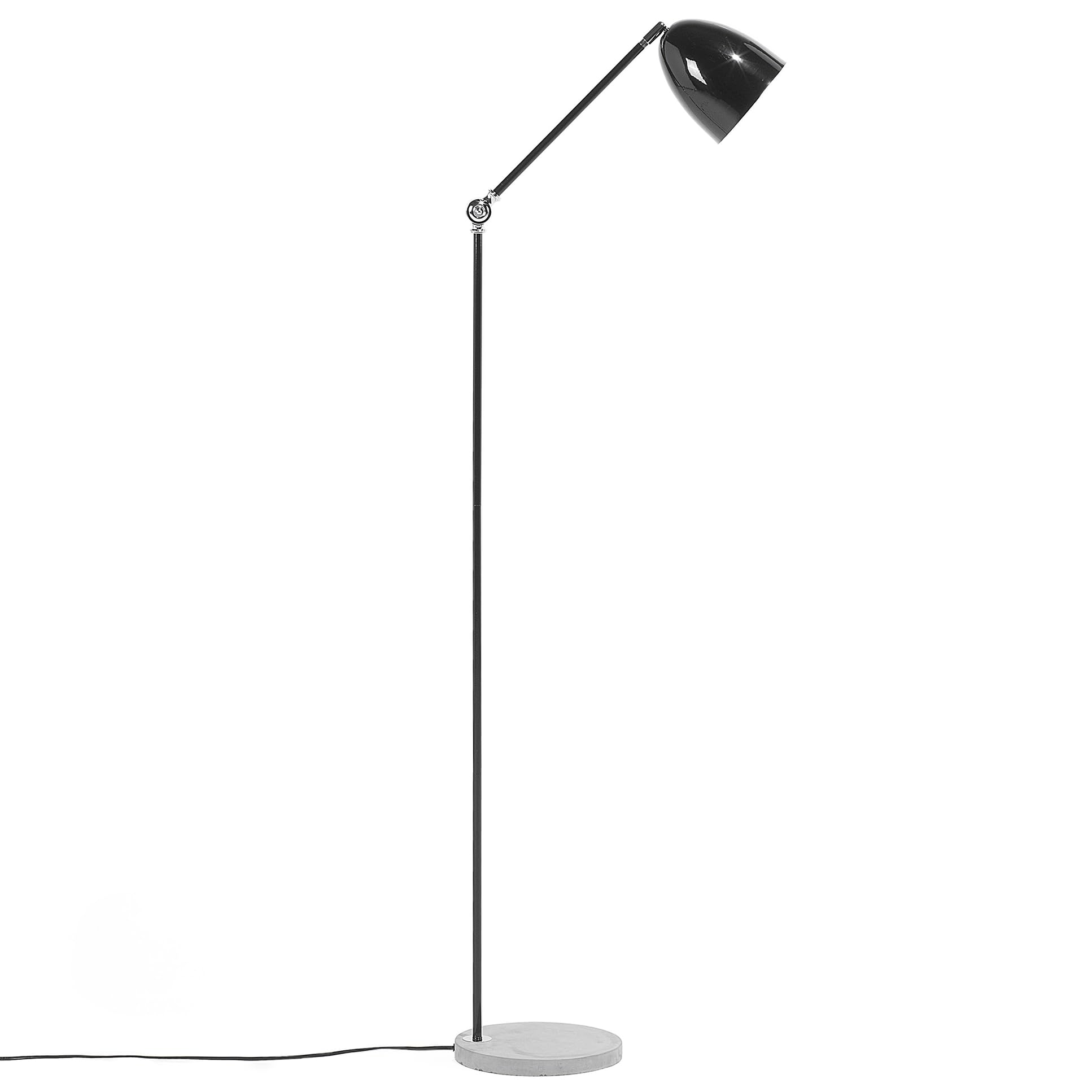 beliani-chanza-stehlampe-metall-schwarz-verstellbar-165-cm image 3