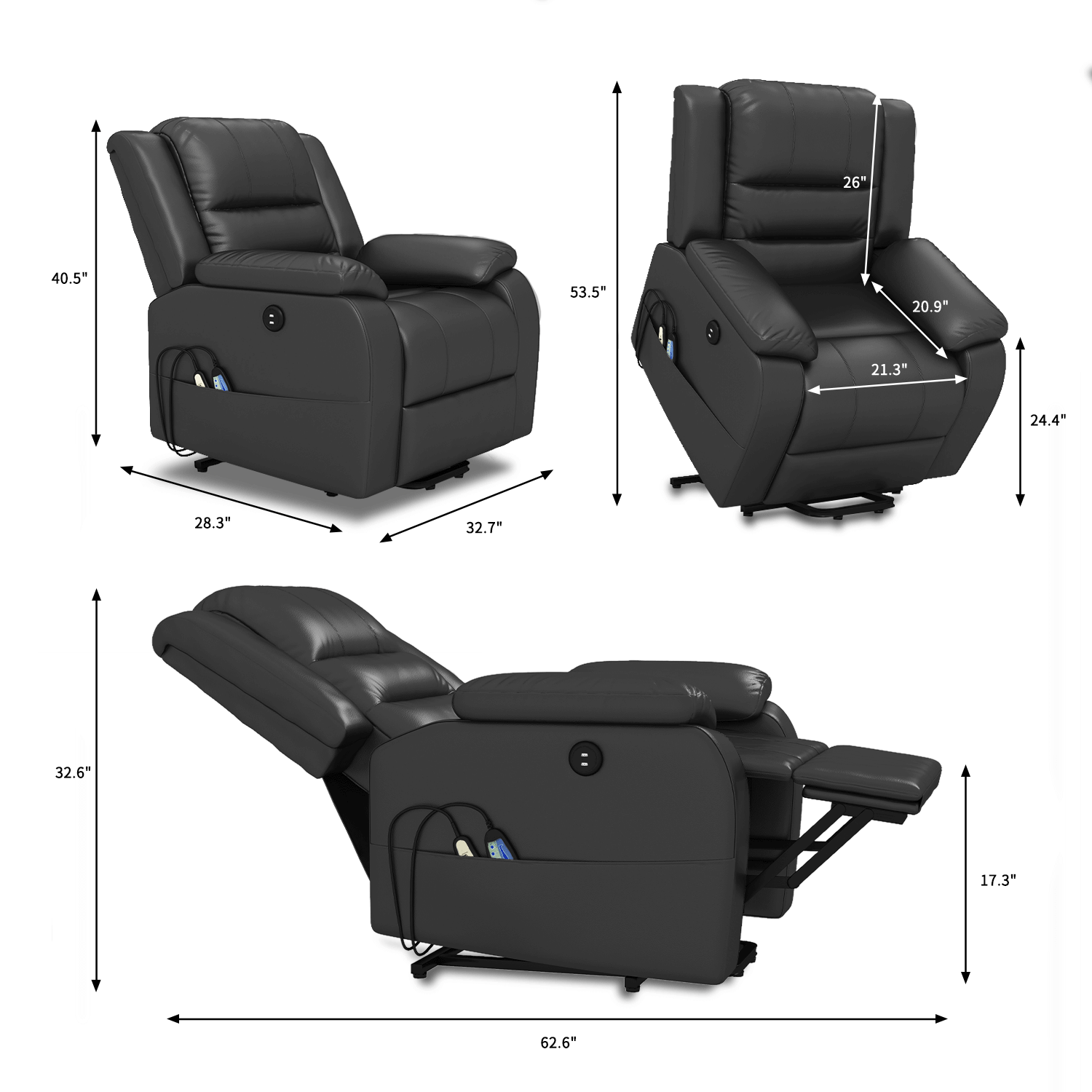 homall-recliner-aufstehsessel-kunstleder-schwarz-mit-massage image 7