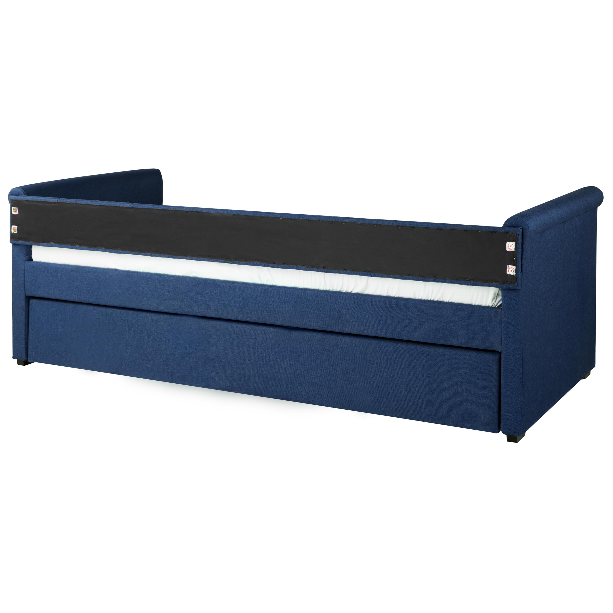 beliani-libourne-tagesbett-90x200-marineblau-ausziehbett-leinenoptik image 7