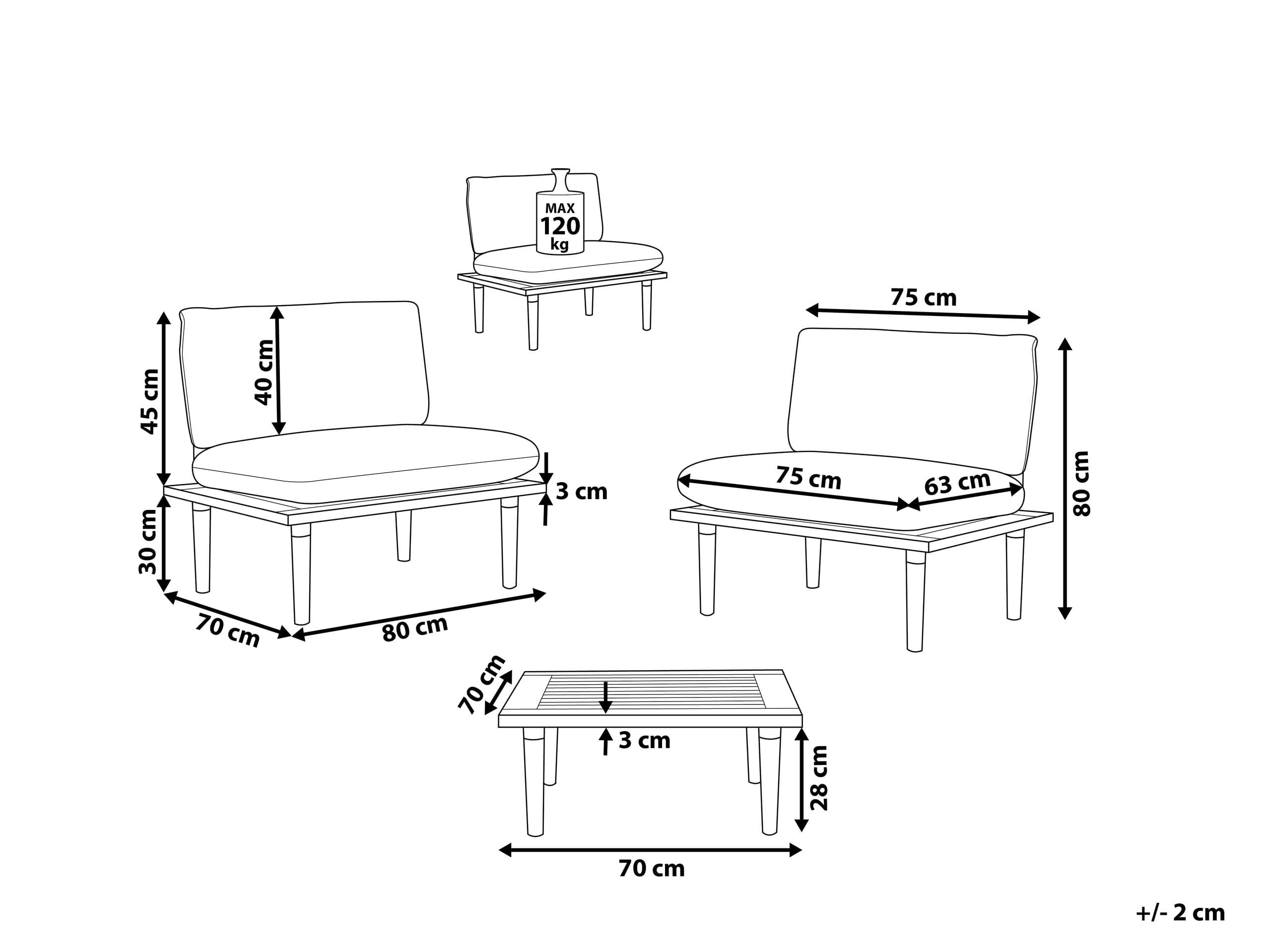beliani-frascati-lounge-set-3-teilig-akazie-hellgrau-2-sitzer image 3