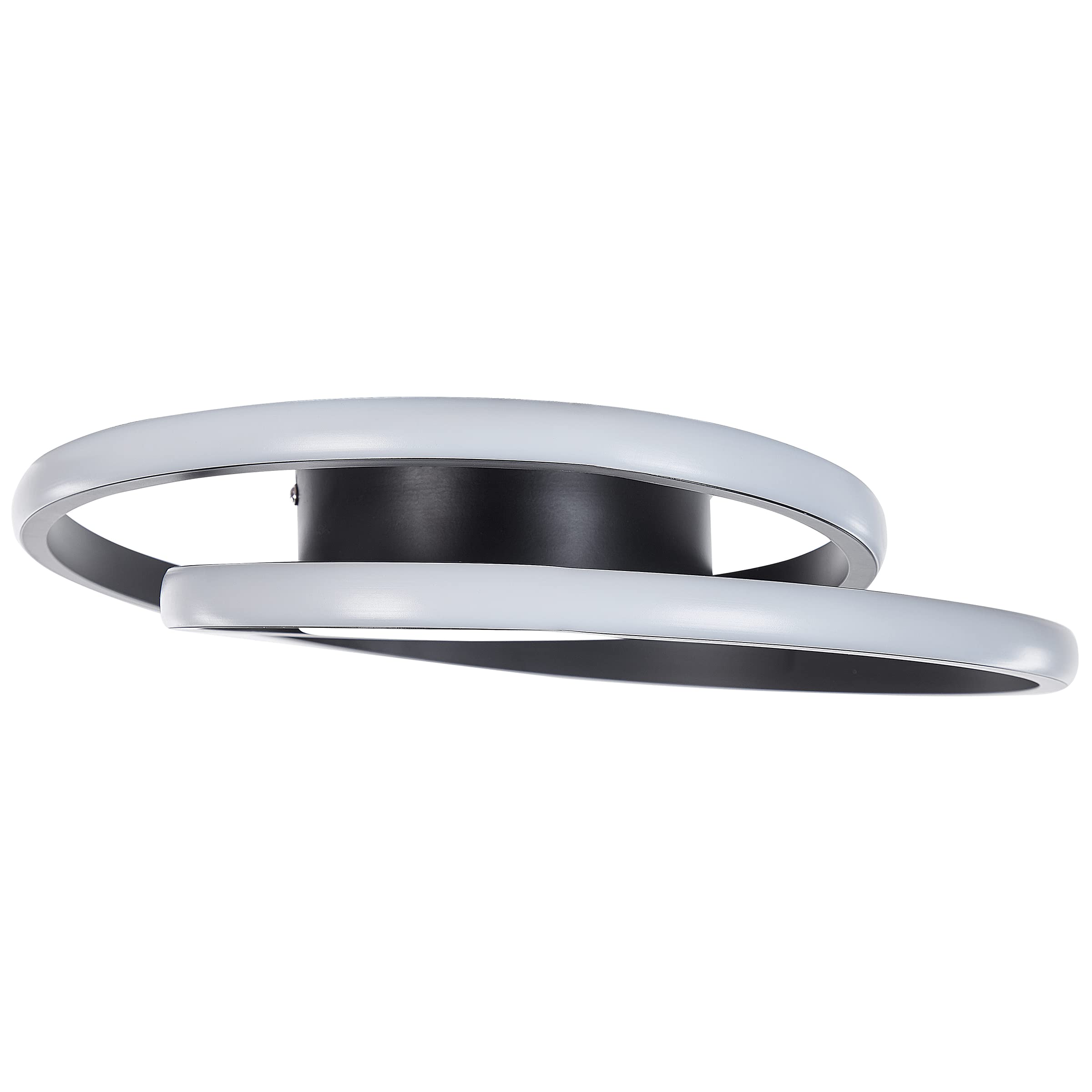 beliani-naryn-deckenleuchte-led-schwarz-spiral-wohnzimmer image 4