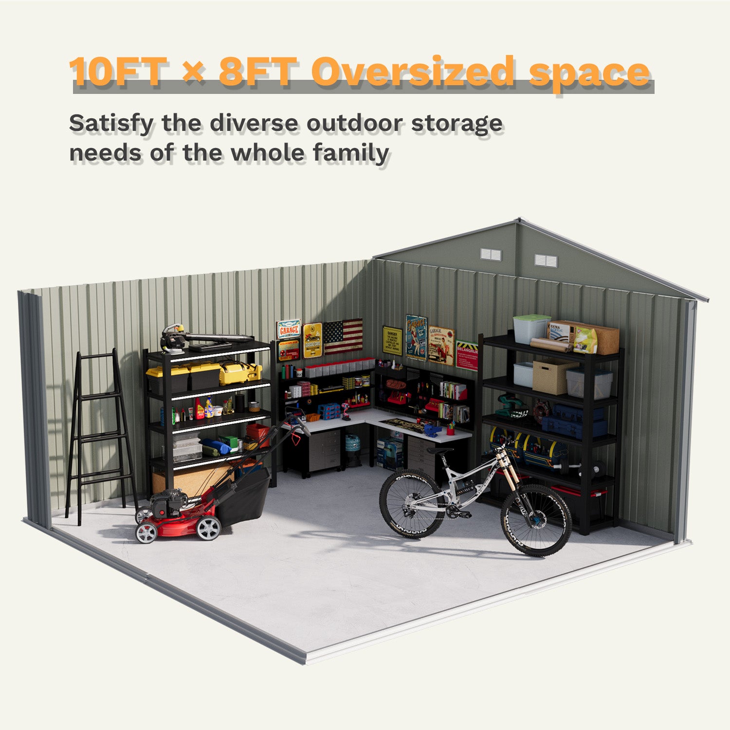homall-metal-shed-ger-tehaus-metall-10x8-grau image 4