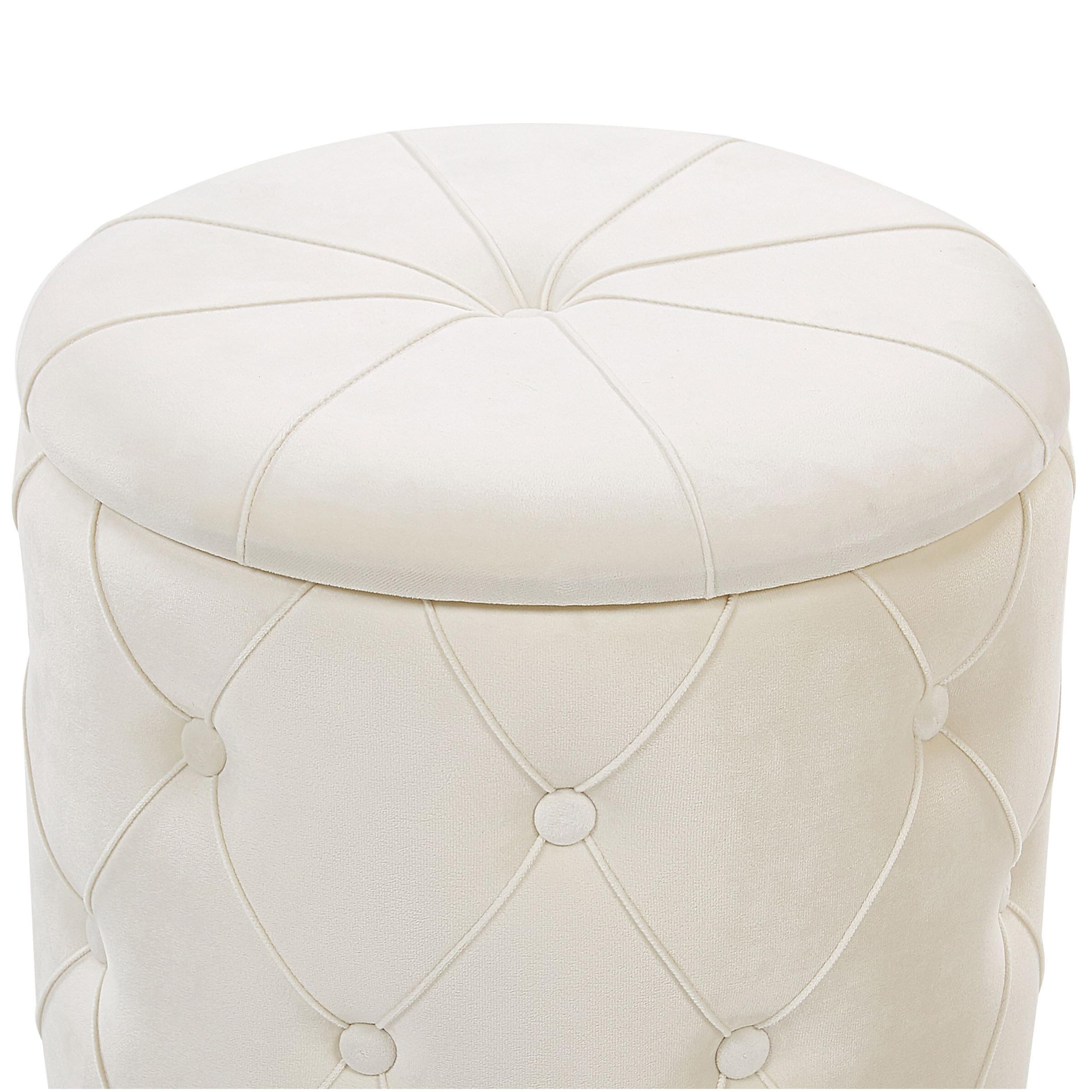 beliani-pueblo-pouf-2er-set-wei-samt-mit-stauraum image 5