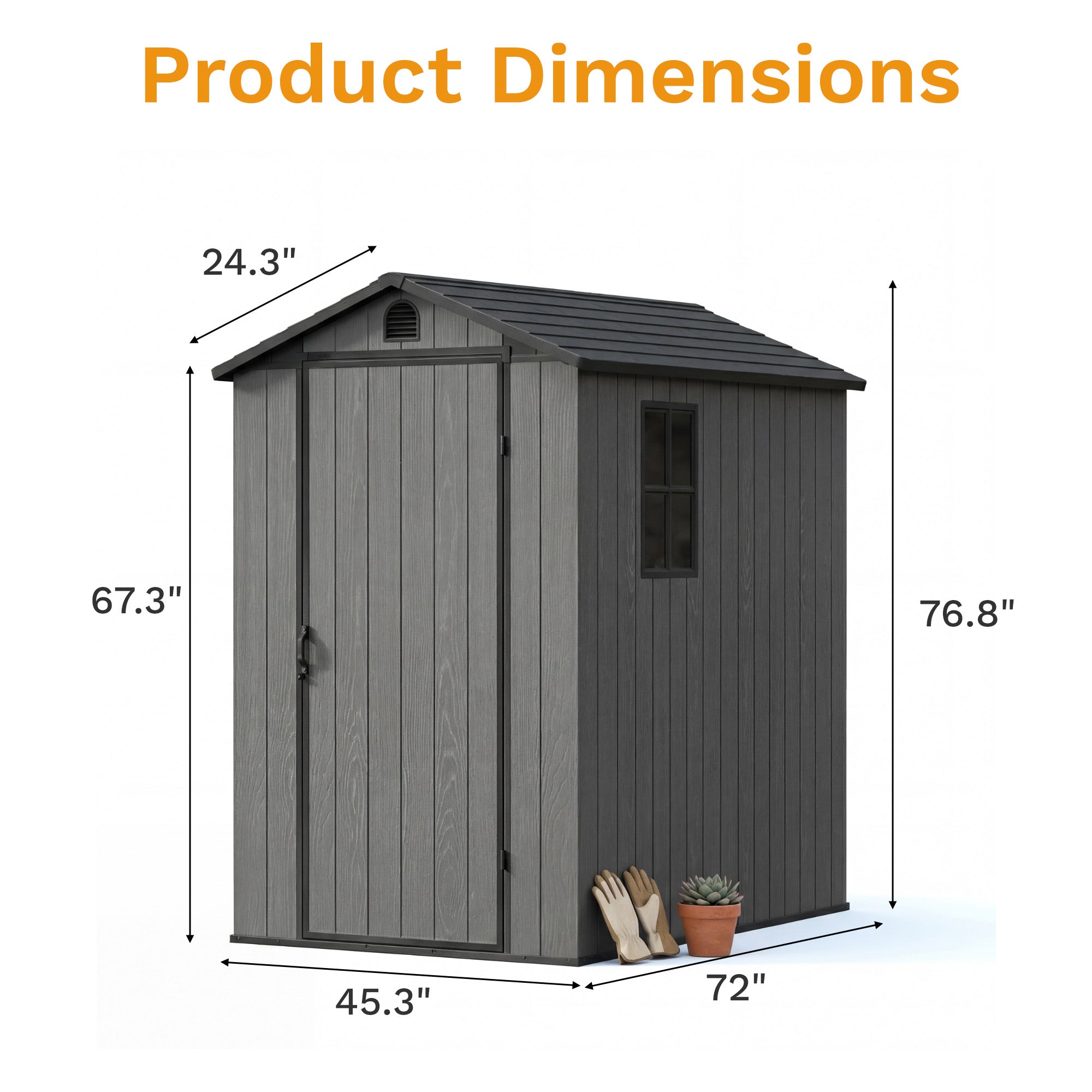 homall-metal-shed-ger-tehaus-4x6ft-kunststoff-grau-fenster image 2