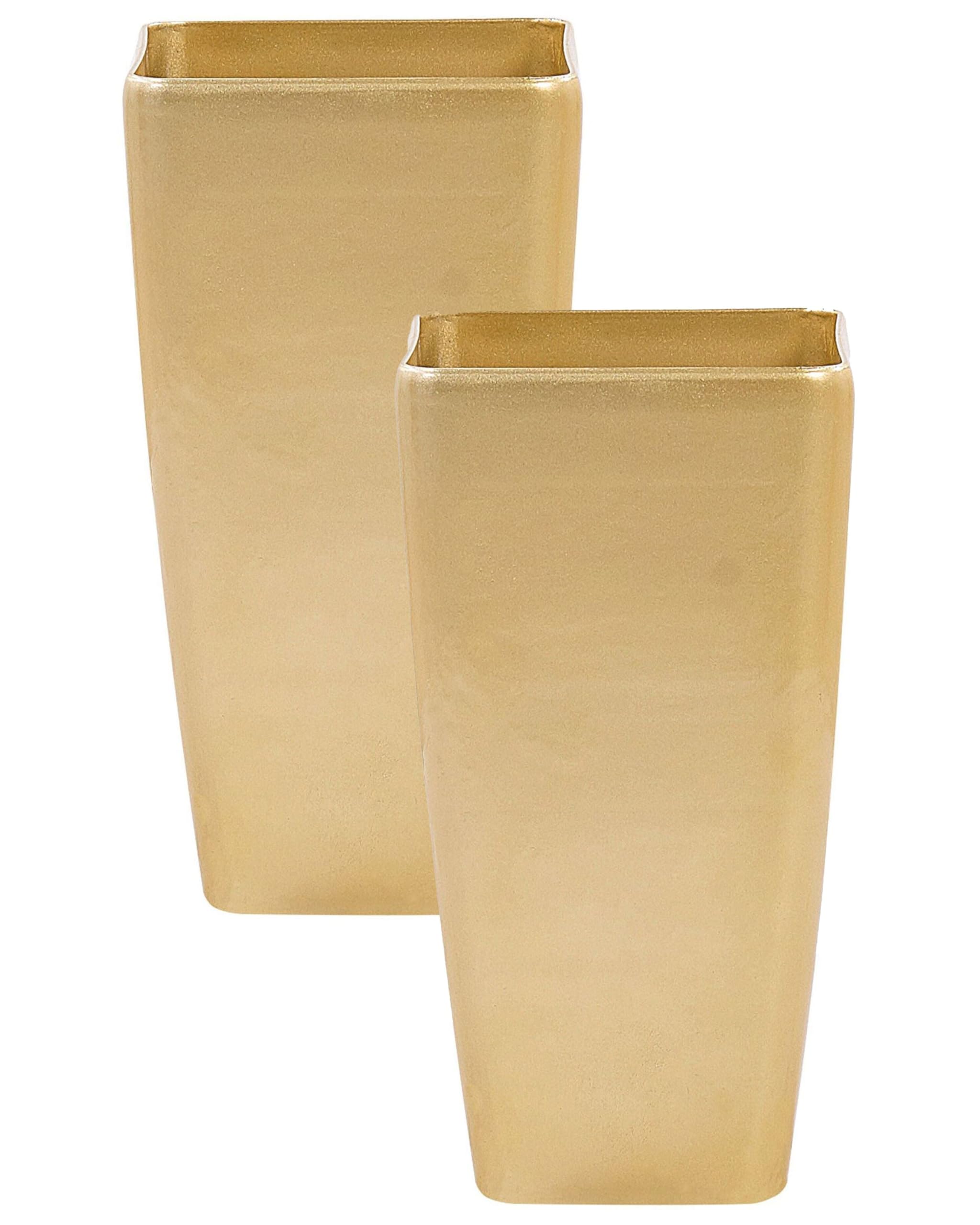 beliani-modi-blumentopf-gold-30x30x57-cm-35-l image 7