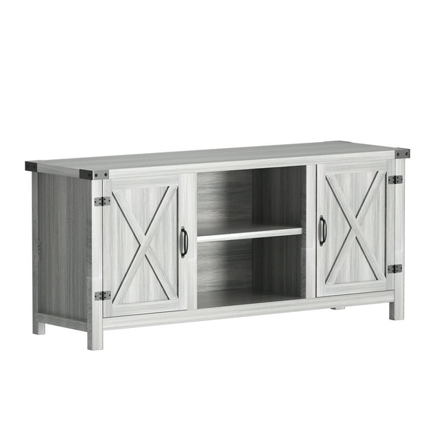 homall-tv-stand-lowboard-grau-landhaus-f-r-65-zoll-tv image 5
