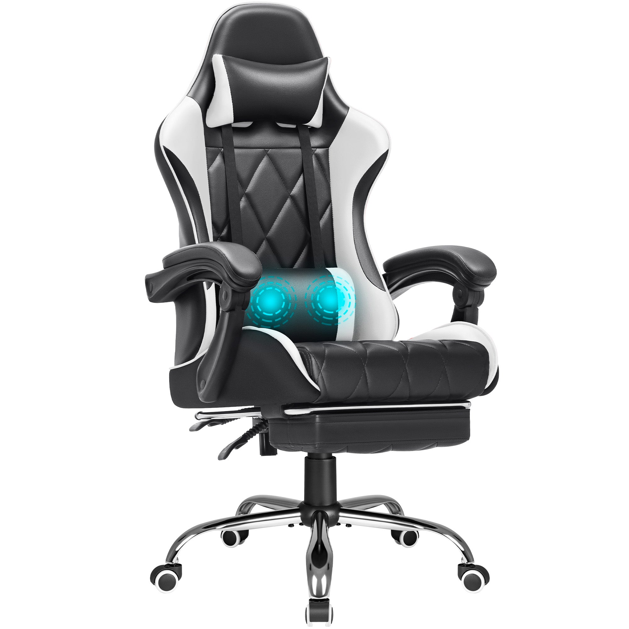 homall-gaming-chair-massage-gamingstuhl-wei-mit-fu-st-tze image 5